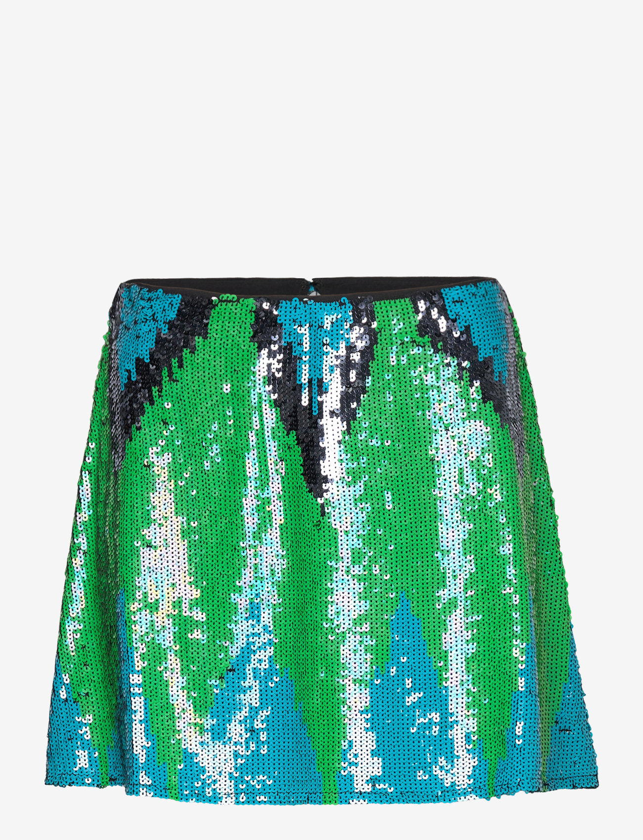 French Connection - EMIN EMBELLISHED SKIRT - green mineral multi - 0