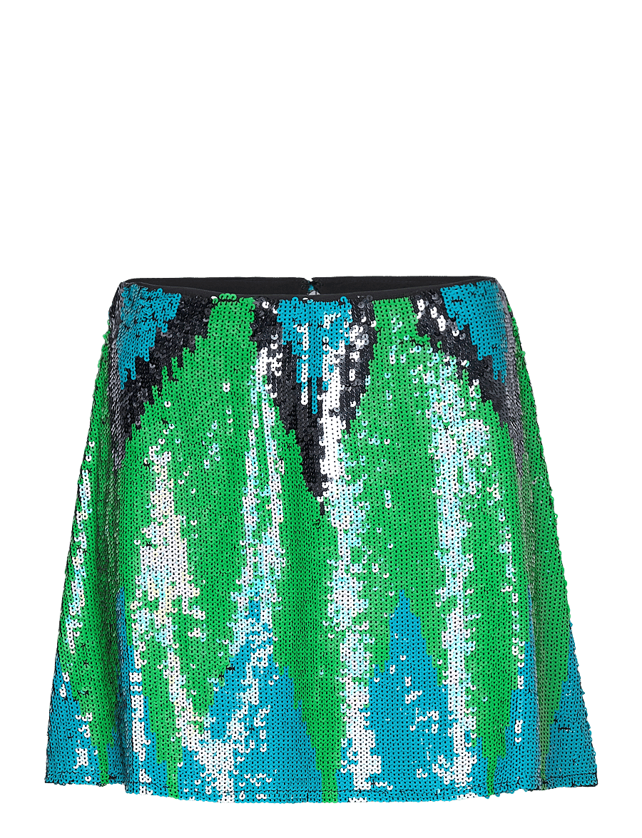French Connection - EMIN EMBELLISHED SKIRT - green mineral multi - 0