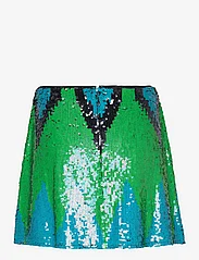 French Connection - EMIN EMBELLISHED SKIRT - kurze röcke - green mineral multi - 1