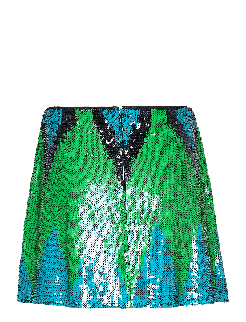 French Connection - EMIN EMBELLISHED SKIRT - green mineral multi - 1