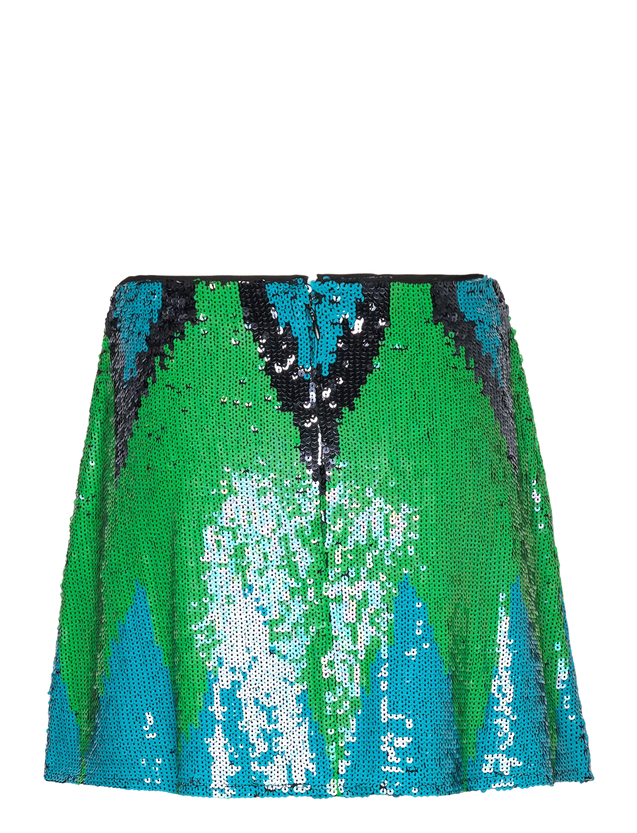 French Connection - EMIN EMBELLISHED SKIRT - green mineral multi - 1