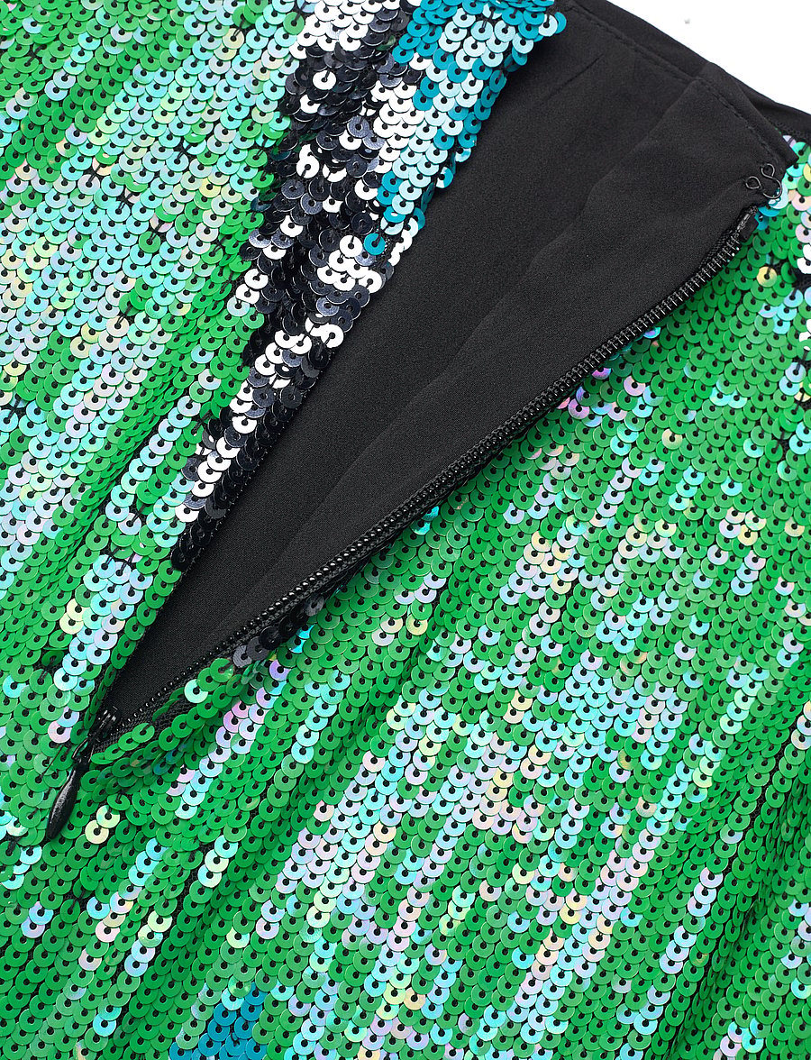 French Connection - EMIN EMBELLISHED SKIRT - green mineral multi - 5