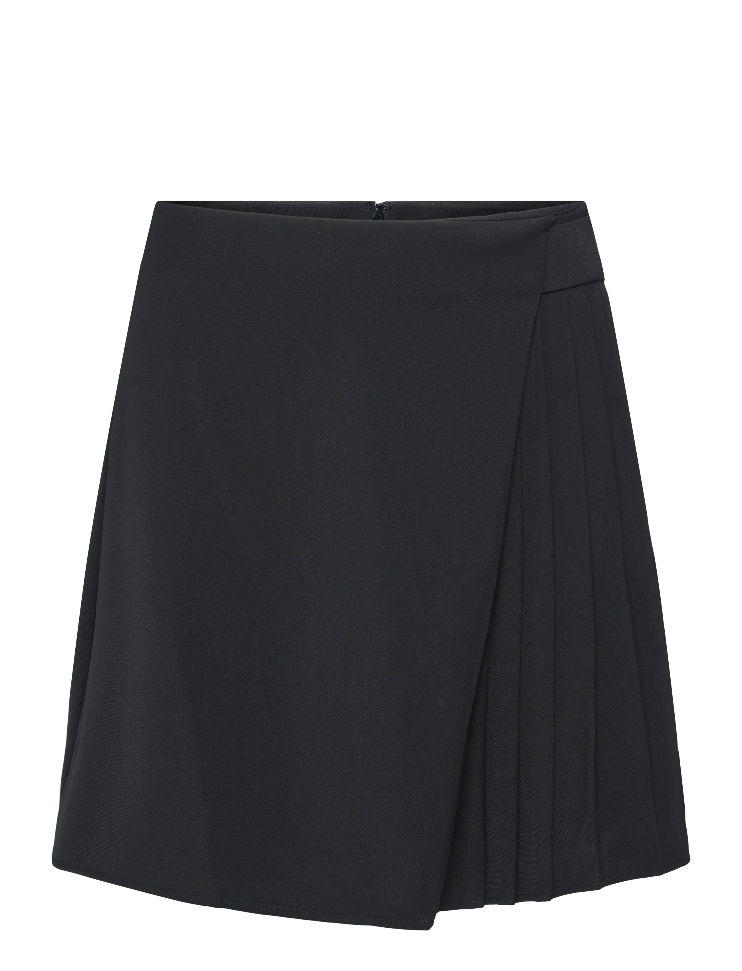 French Connection - VINNIE SUITING PLEATED MINI SKIRT - faltenröcke - black - 1