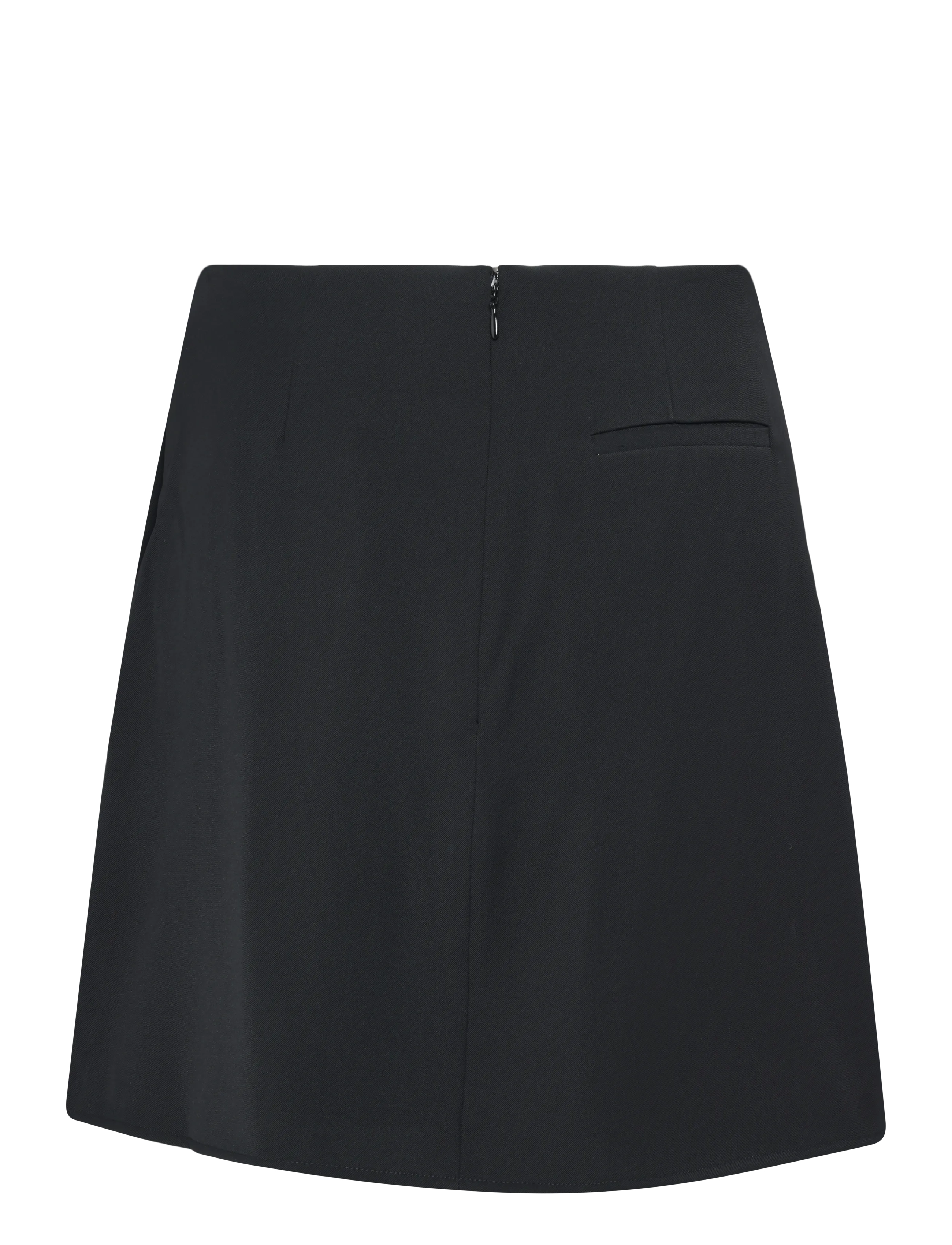French Connection - VINNIE SUITING PLEATED MINI SKIRT - faltenröcke - black - 2