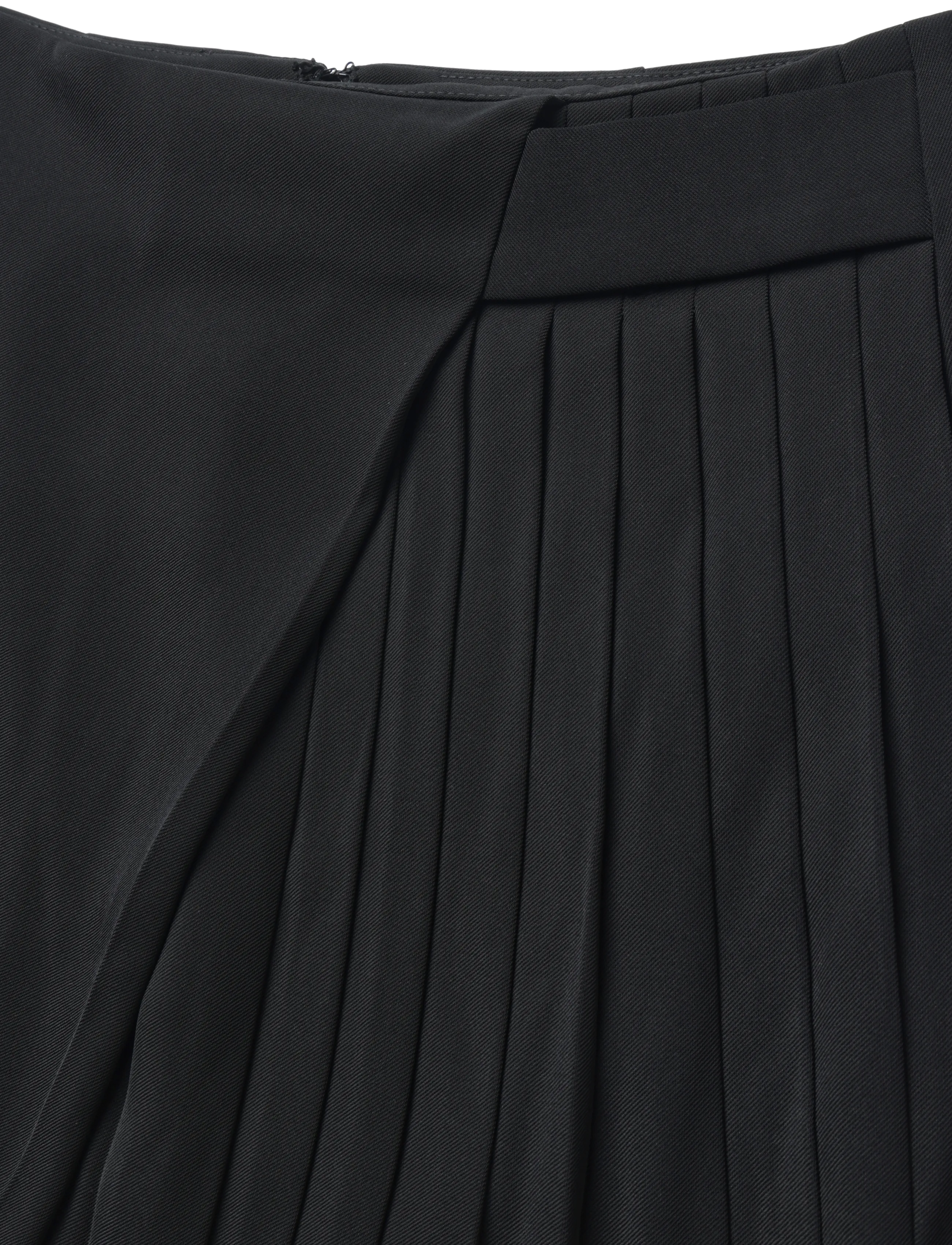 French Connection - VINNIE SUITING PLEATED MINI SKIRT - faltenröcke - black - 5