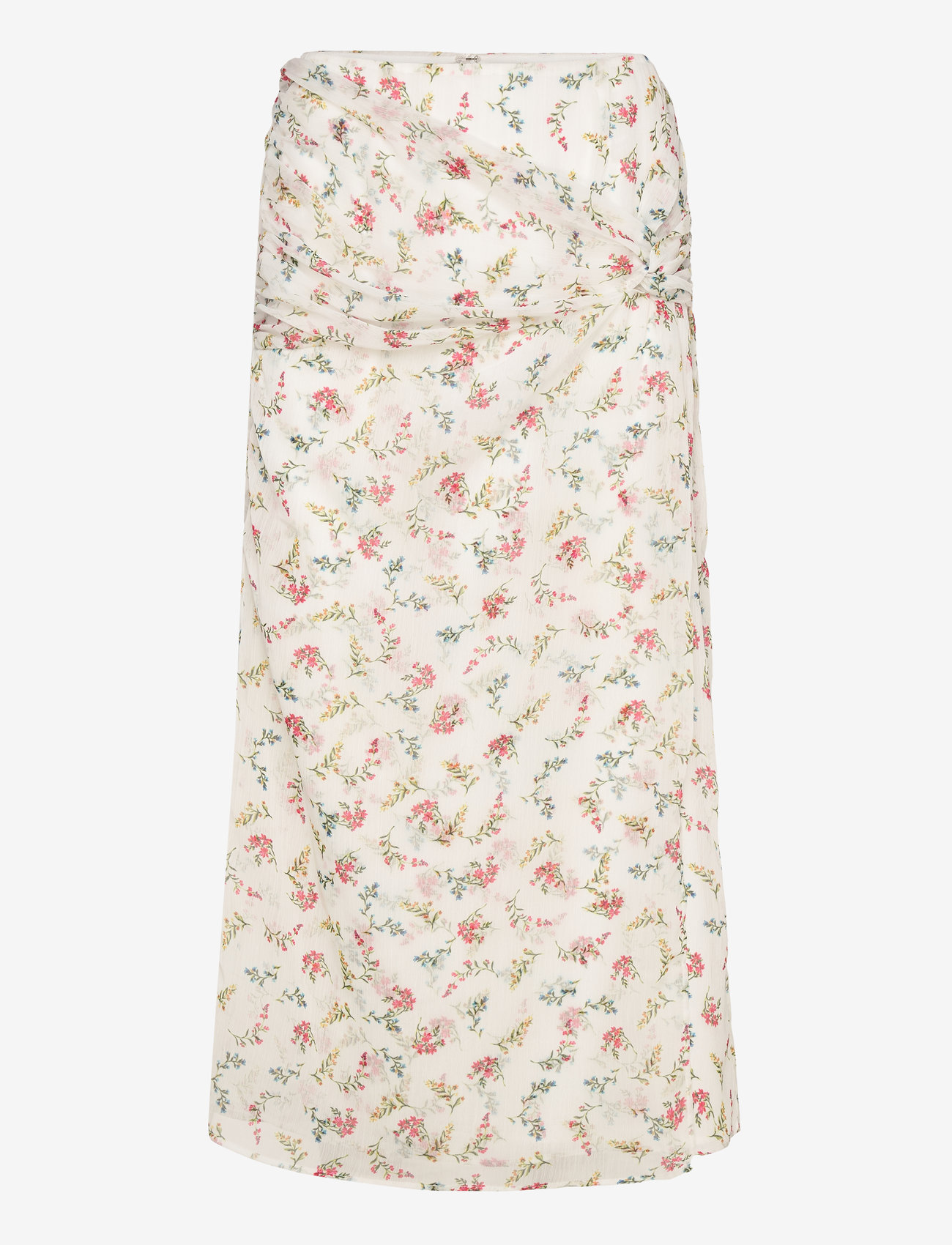 French Connection - FLORIANA HALLIE CRINKLE SKIRT - midi-röcke - summer white - 1