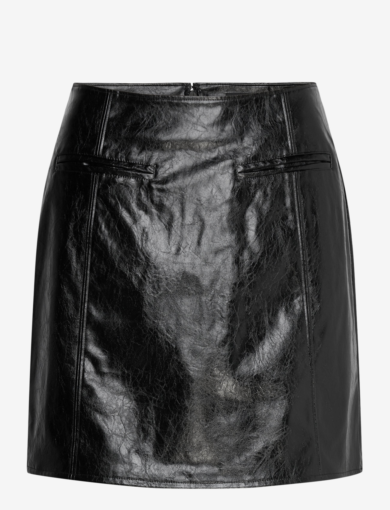 French Connection - EMMETT PU SKIRT - kurze röcke - blackout - 1