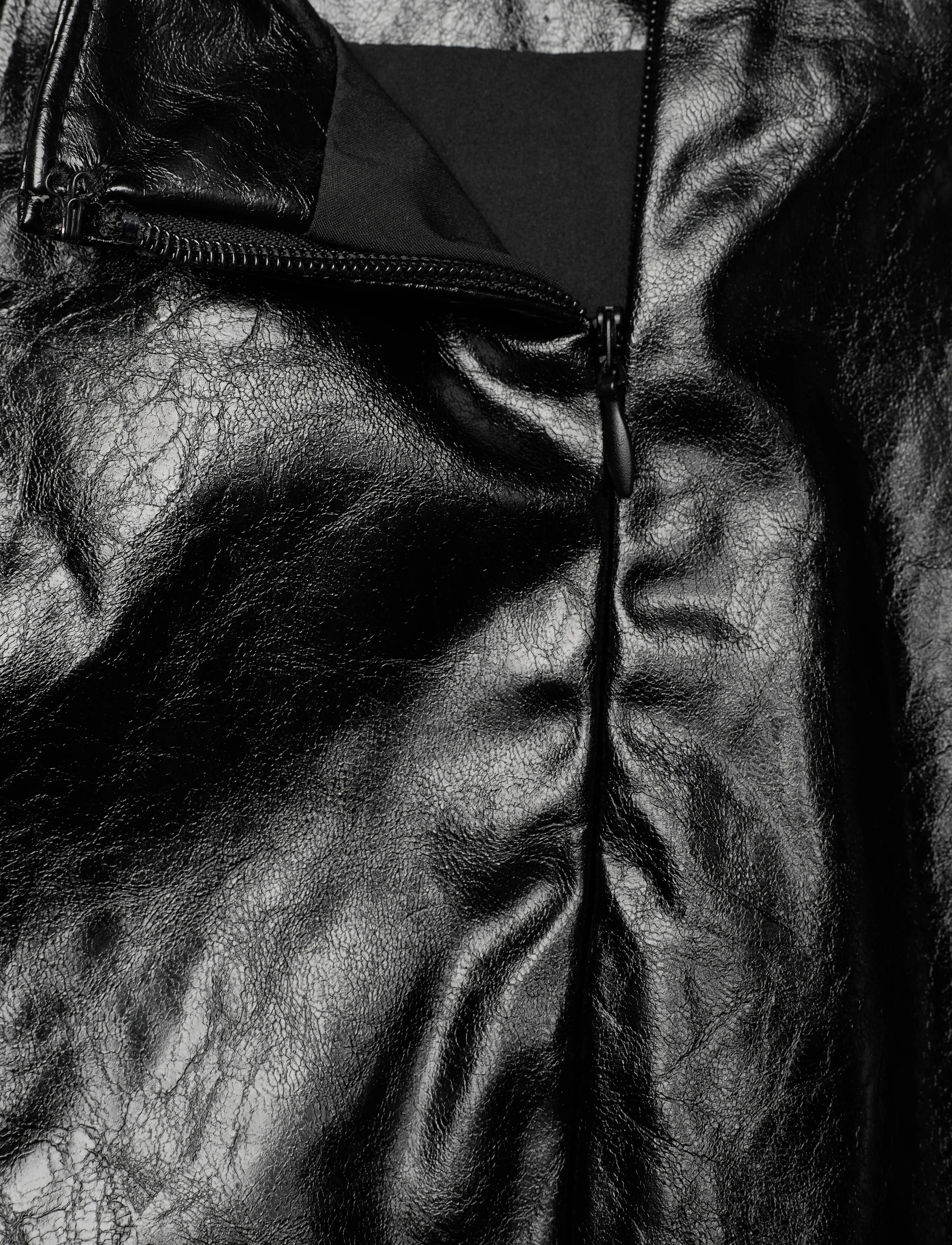 French Connection - EMMETT PU SKIRT - korta kjolar - blackout - 5