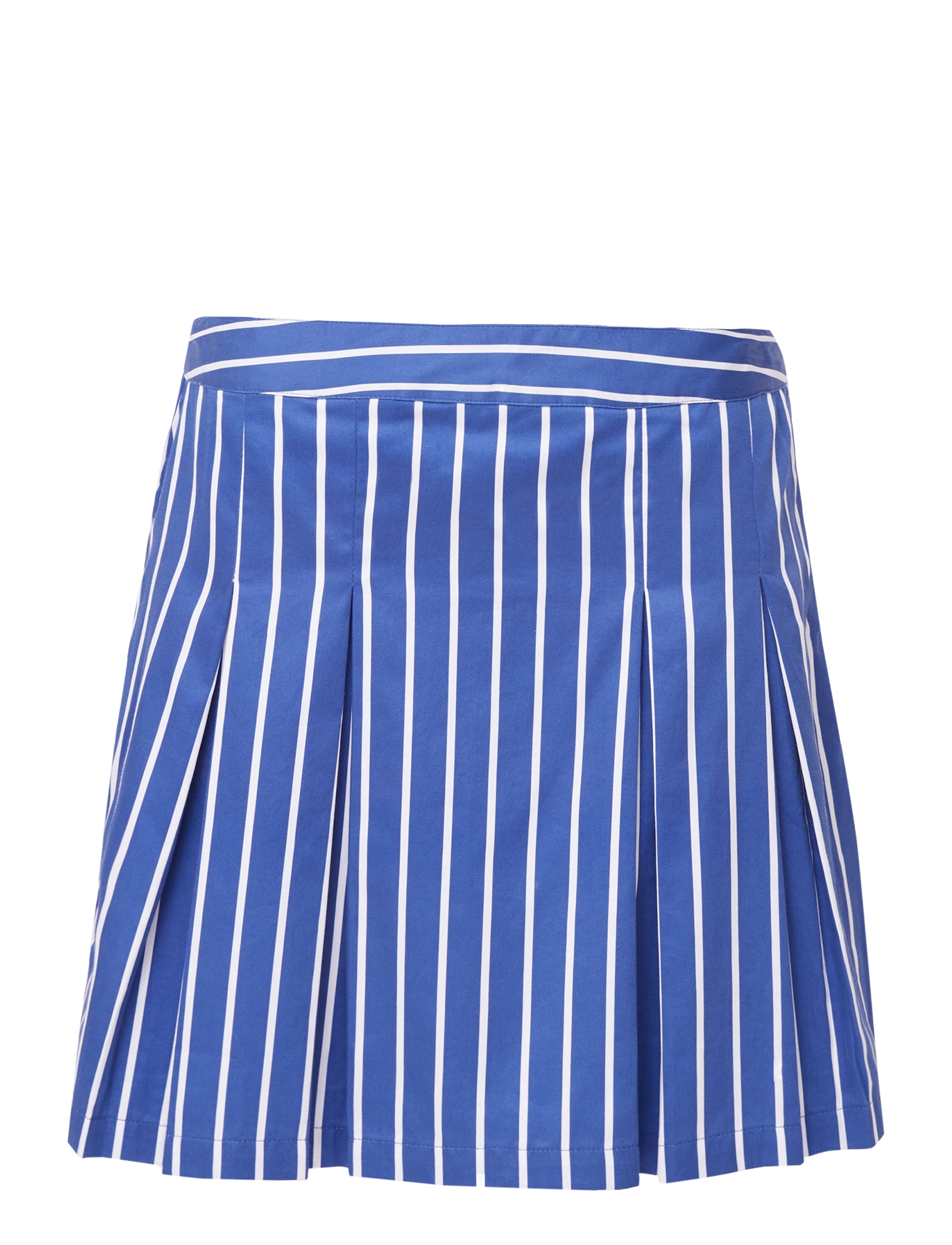 FRENCH CONNECTION Alexis Baumwolle Stripe Pltd Mini Blau - 42 - Damen