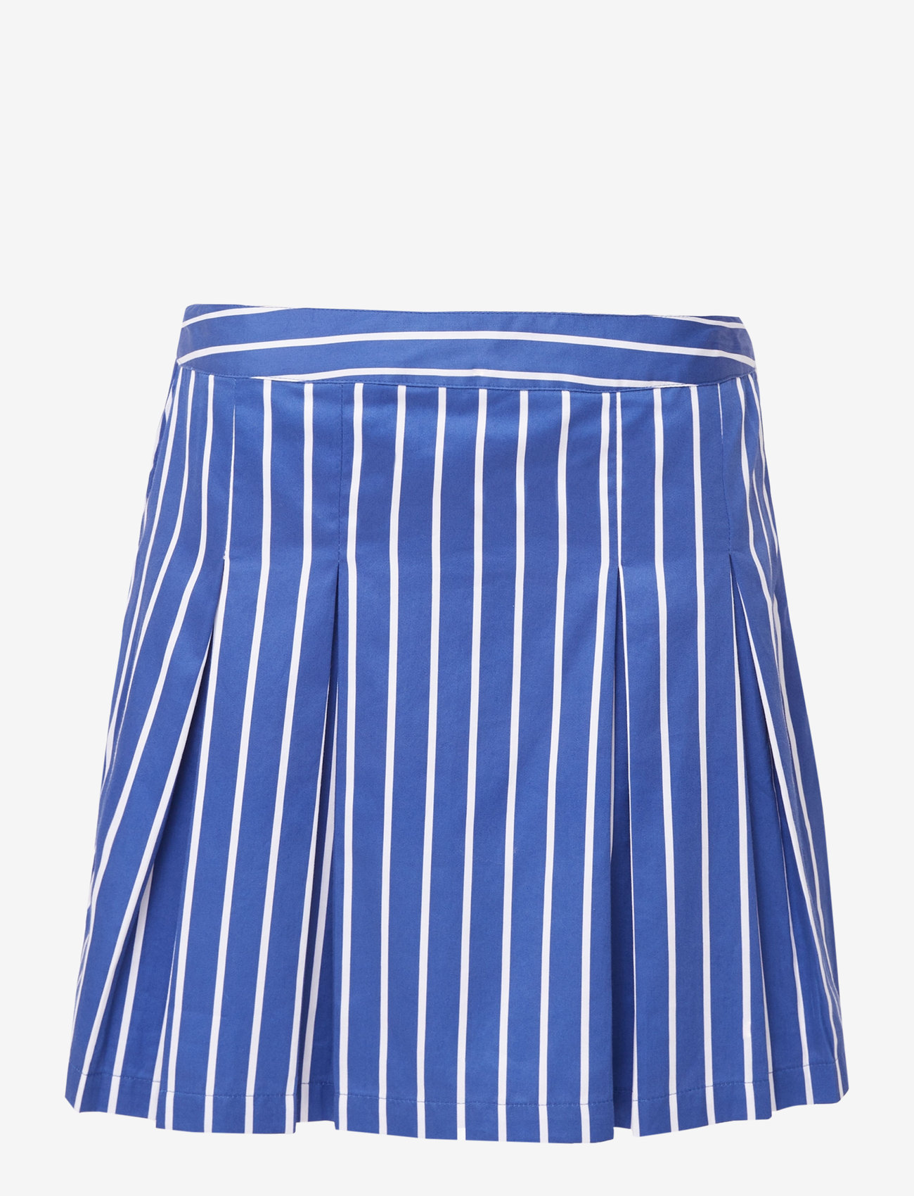 French Connection - ALEXIS COTTON STRIPE PLTD MINI - kurze röcke - navy/white - 1