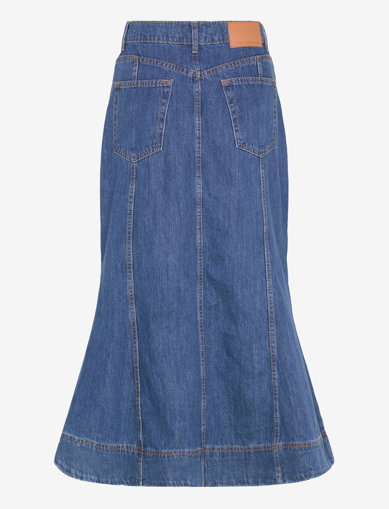 French Connection - DENVER DENIM FLARE MIDI SKIRT - midi nederdele - vintage - 2