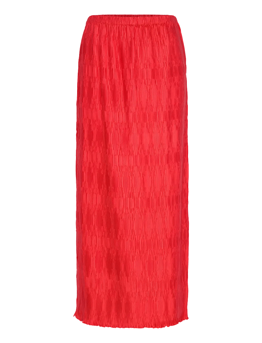 French Connection - MOIRA PLEATED SKIRT - plisserade kjolar - scarlet red - 1