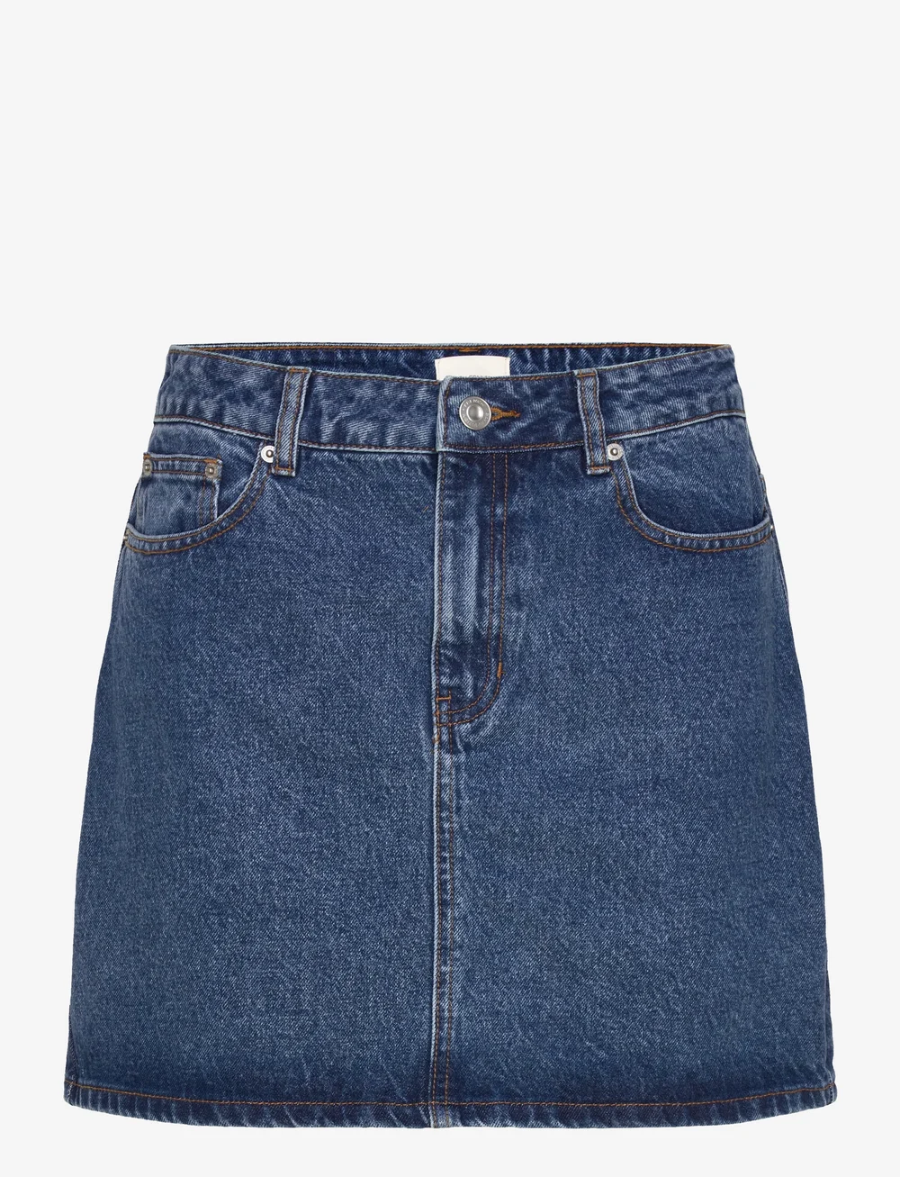 French Connection - DALLAS DENIM MINI SKIRT - jeanskjolar - vintage - 1