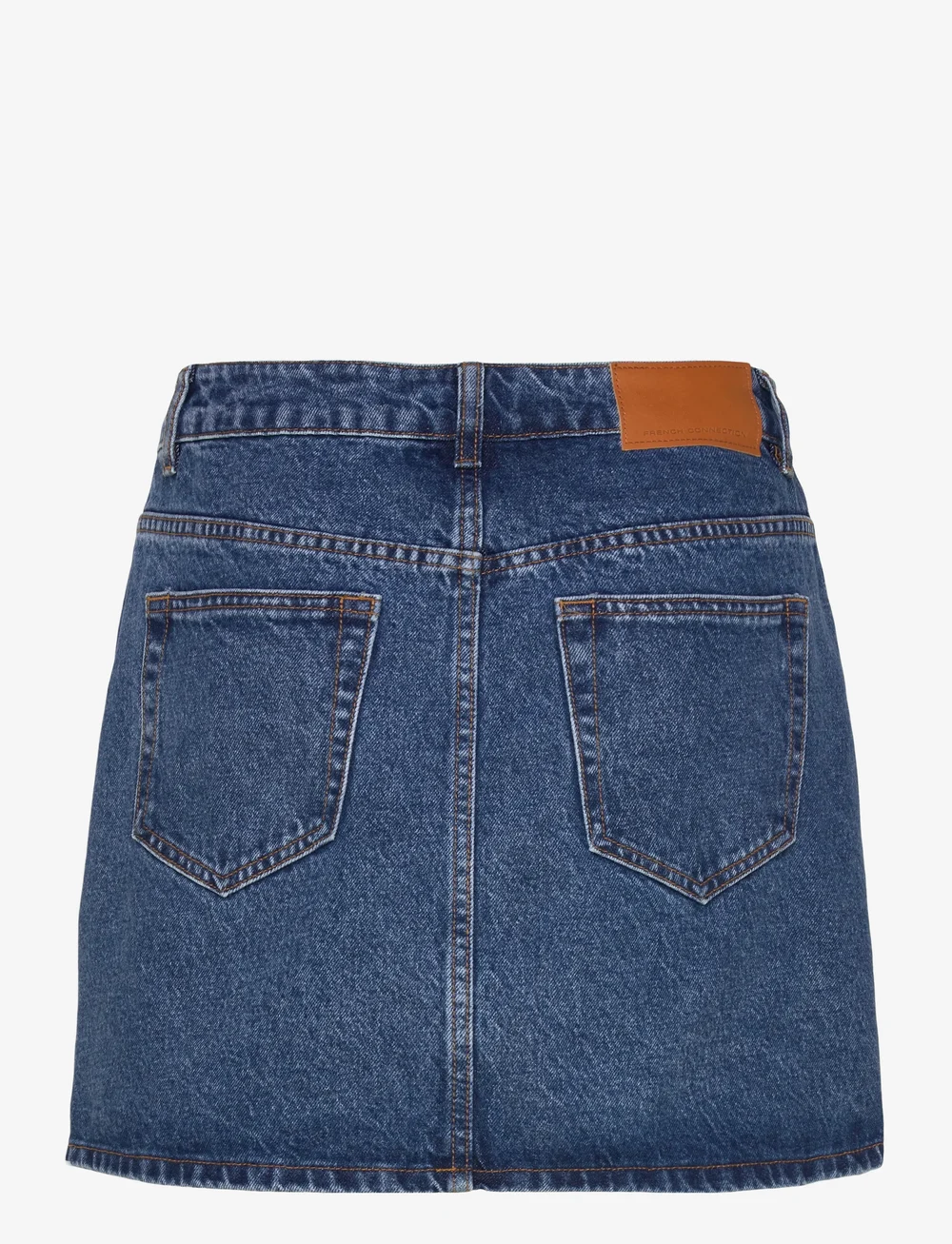 French Connection - DALLAS DENIM MINI SKIRT - jeanskjolar - vintage - 2