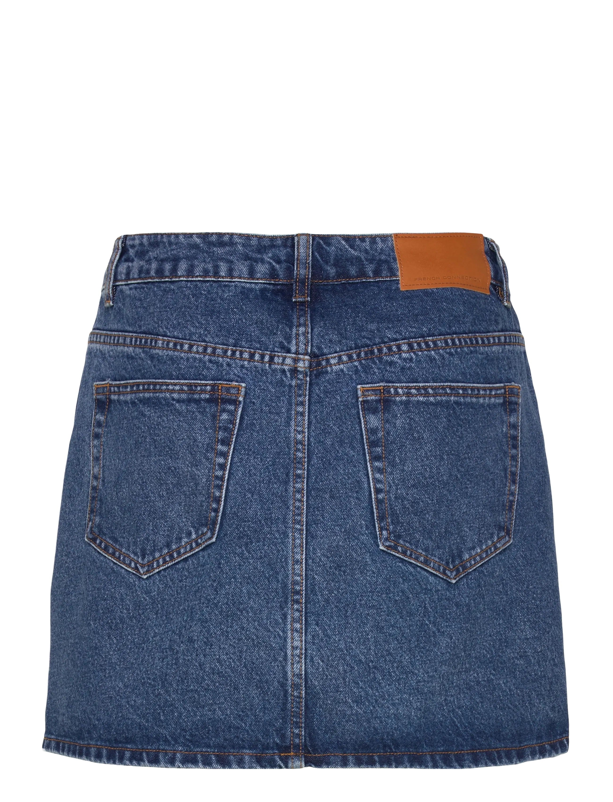 French Connection - DALLAS DENIM MINI SKIRT - farkkuhameet - vintage - 2