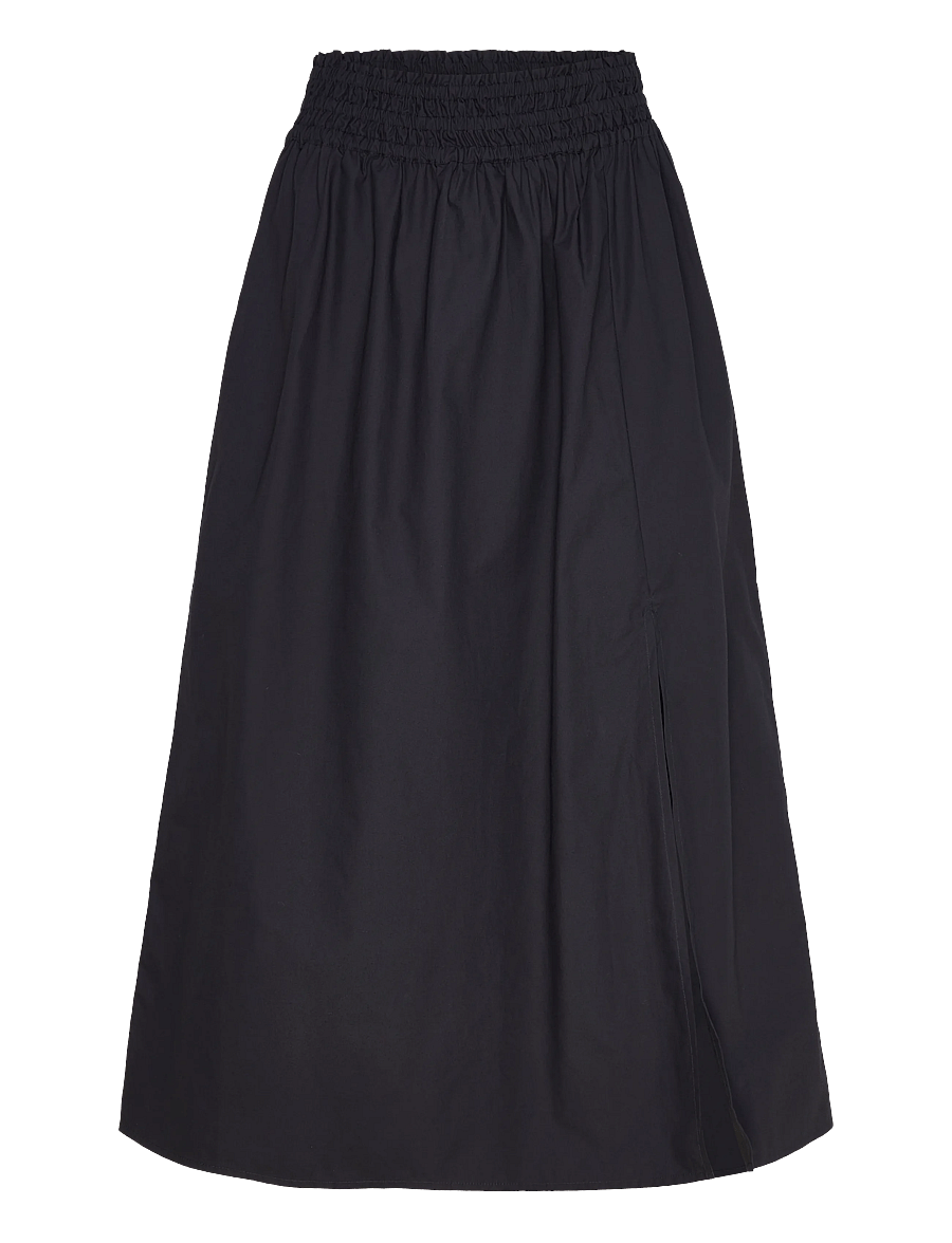 French Connection - BARLETTA POPLIN SQUARE SKIRT - midi skirts - navy - 1