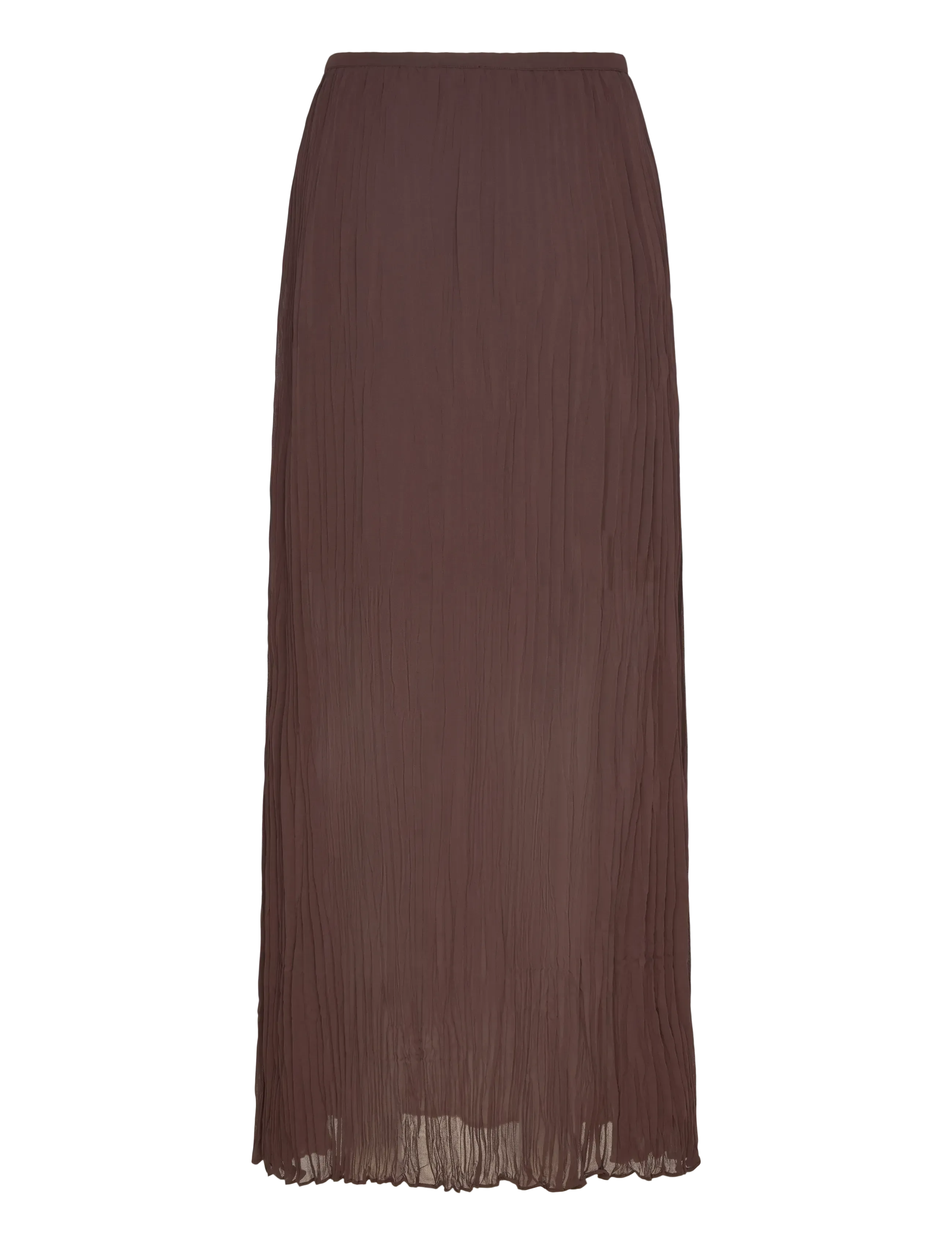 French Connection - SAYLOR PLEATED OVERLAY SKIRT - maxi röcke - bitter chocolate - 2