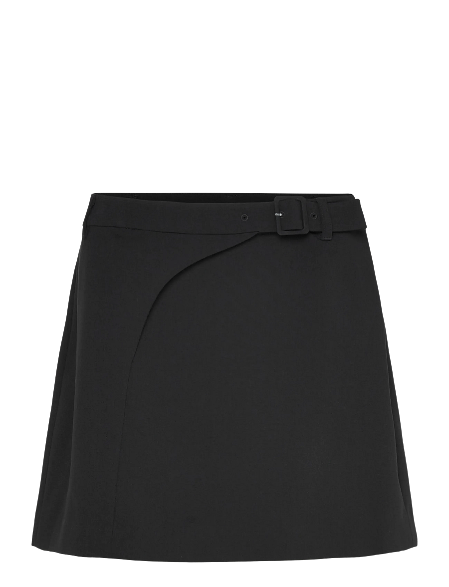 French Connection - AZRA TWILL MINI SKIRT - kurze röcke - black - 1