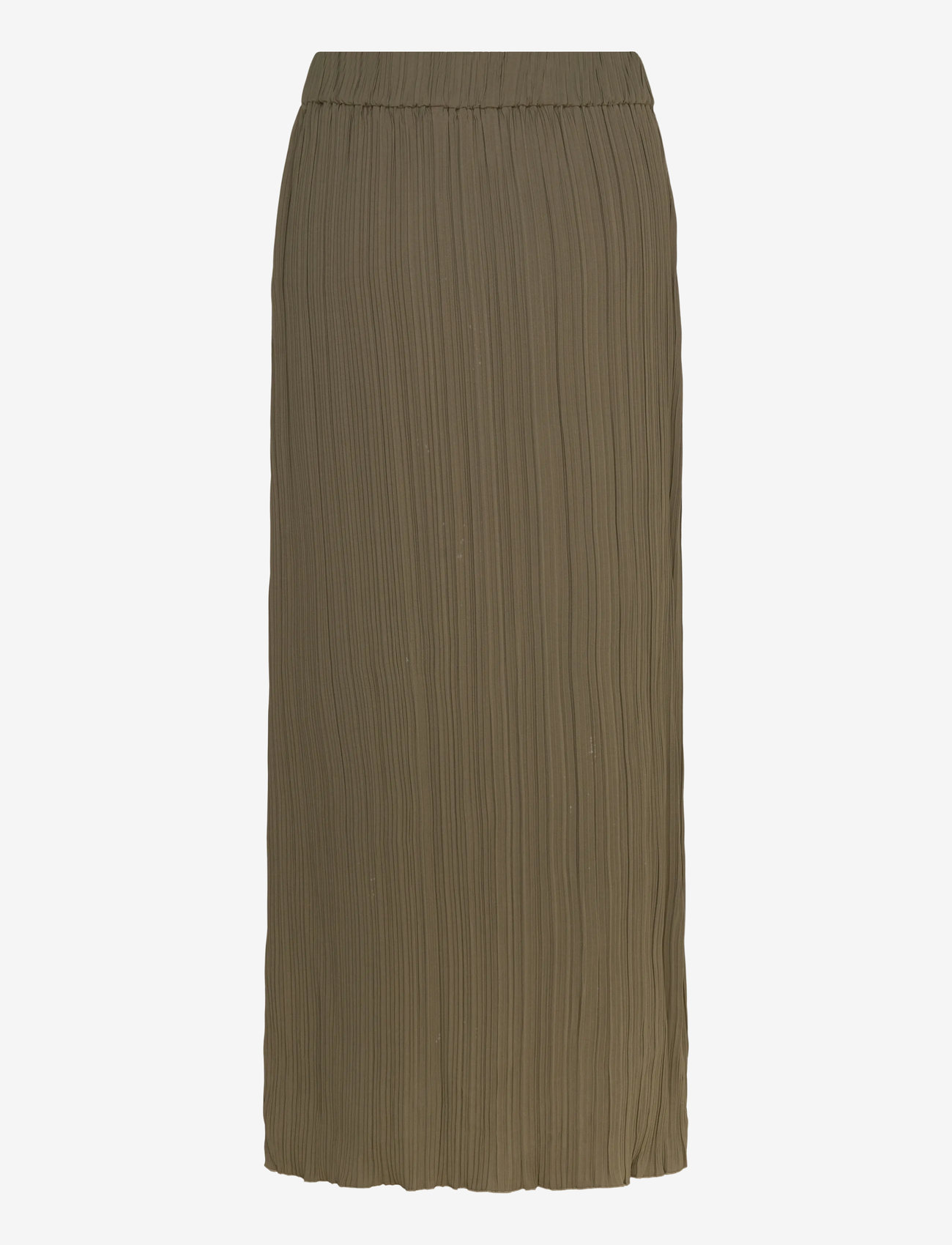 French Connection - NIRI PLISSE COLUMNED MIDI SKIR - maxi röcke - khaki green - 2