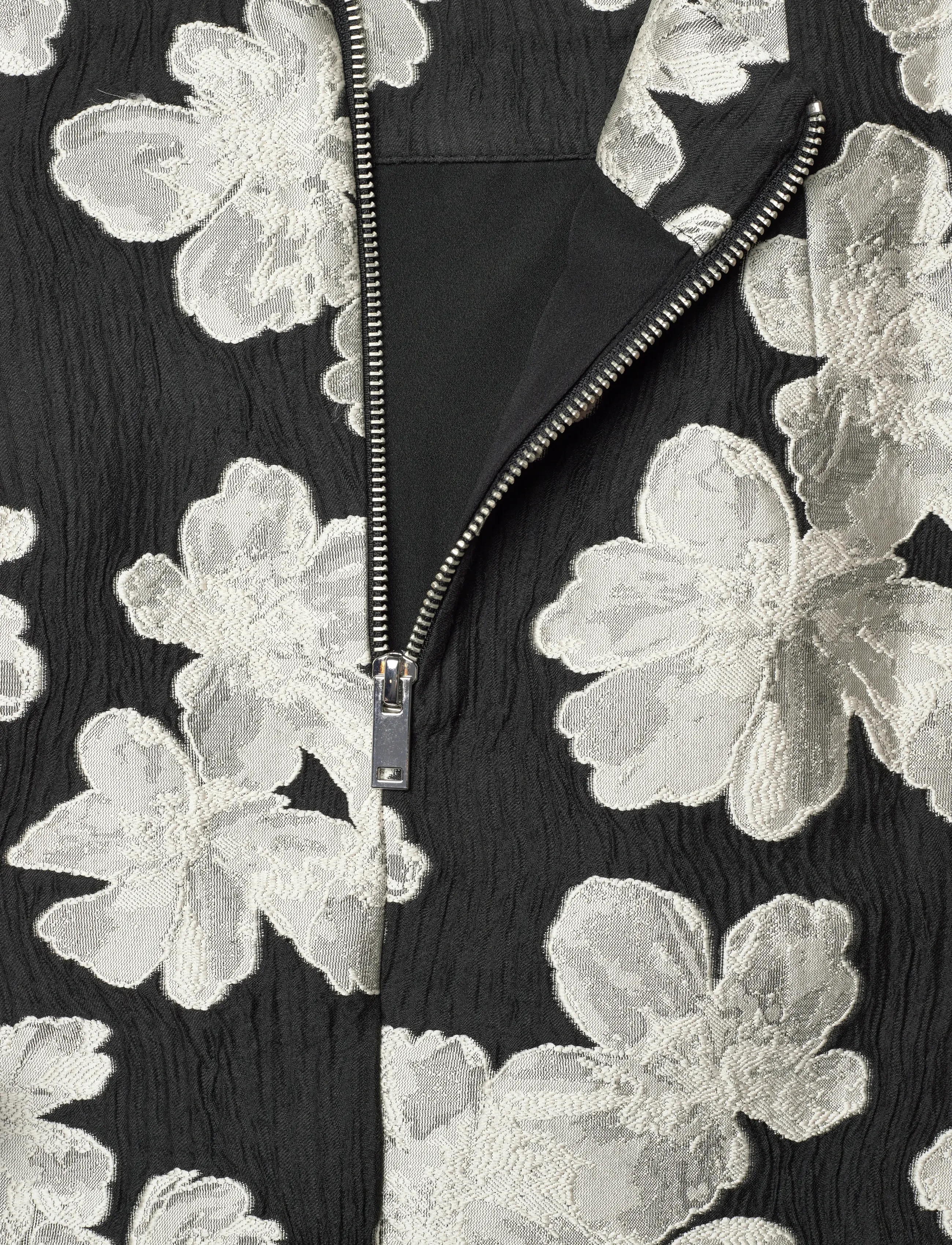 French Connection - LORA POLY JACQUARD MINI SKIRT - Īsi svārki - porcelain cream/blac - 5