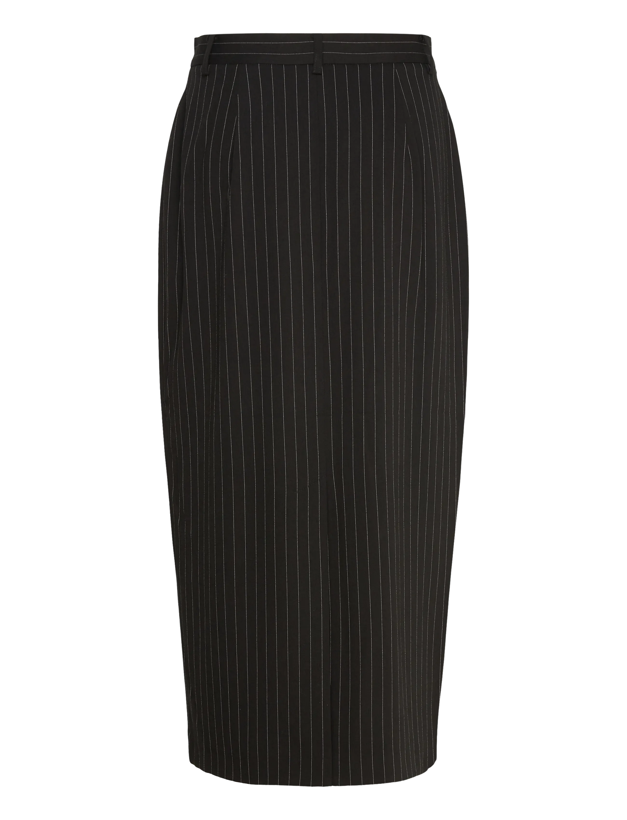 French Connection - MORGAN TAILORED MIDI SKIRT - midi nederdele - black winter white - 2