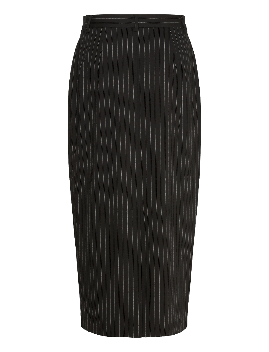 French Connection - MORGAN TAILORED MIDI SKIRT - midi skirts - black winter white - 2