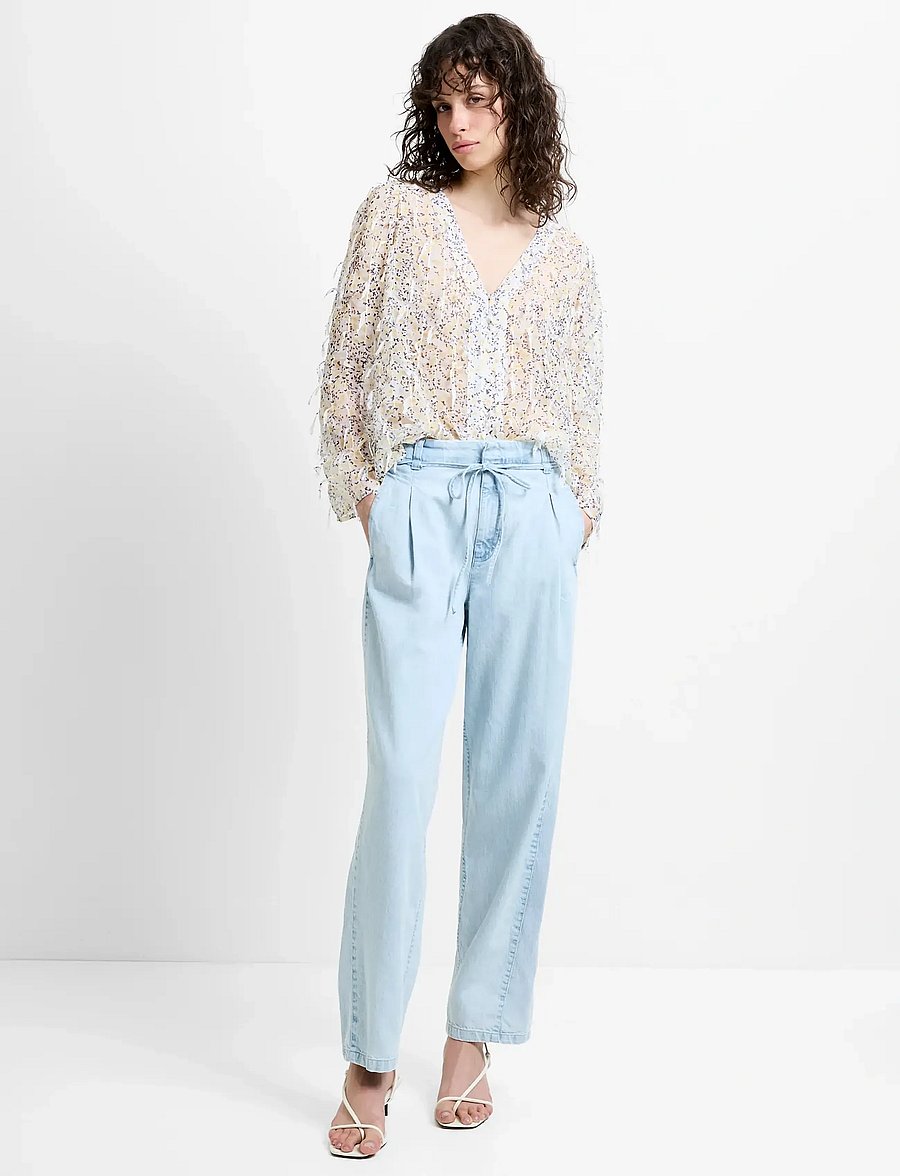 French Connection - CHESS DENIM TAPERED LEG JEAN - schmal zulaufende jeans - beach blue - 2