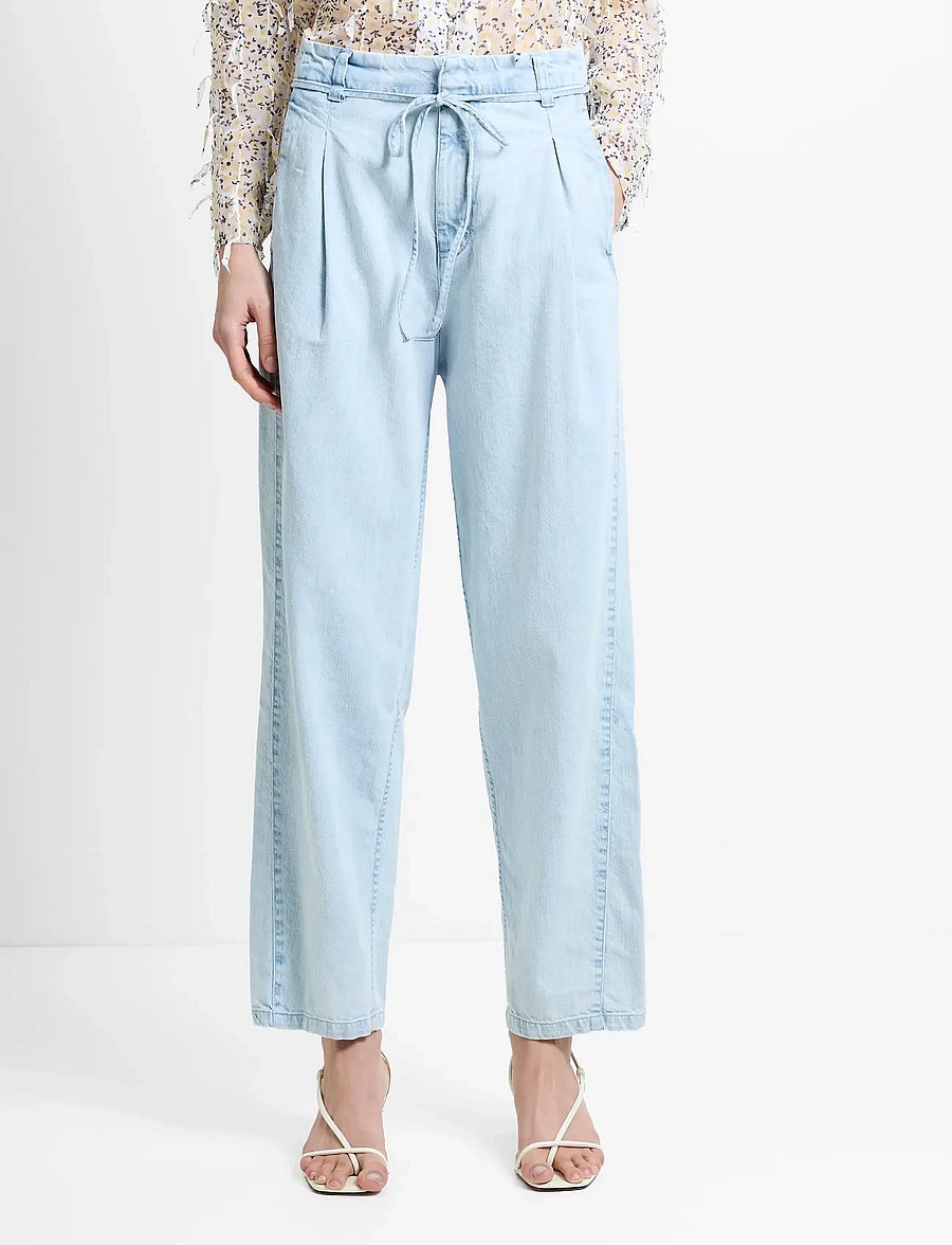 French Connection - CHESS DENIM TAPERED LEG JEAN - schmal zulaufende jeans - beach blue - 3