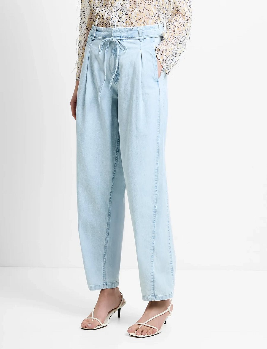 French Connection - CHESS DENIM TAPERED LEG JEAN - schmal zulaufende jeans - beach blue - 4