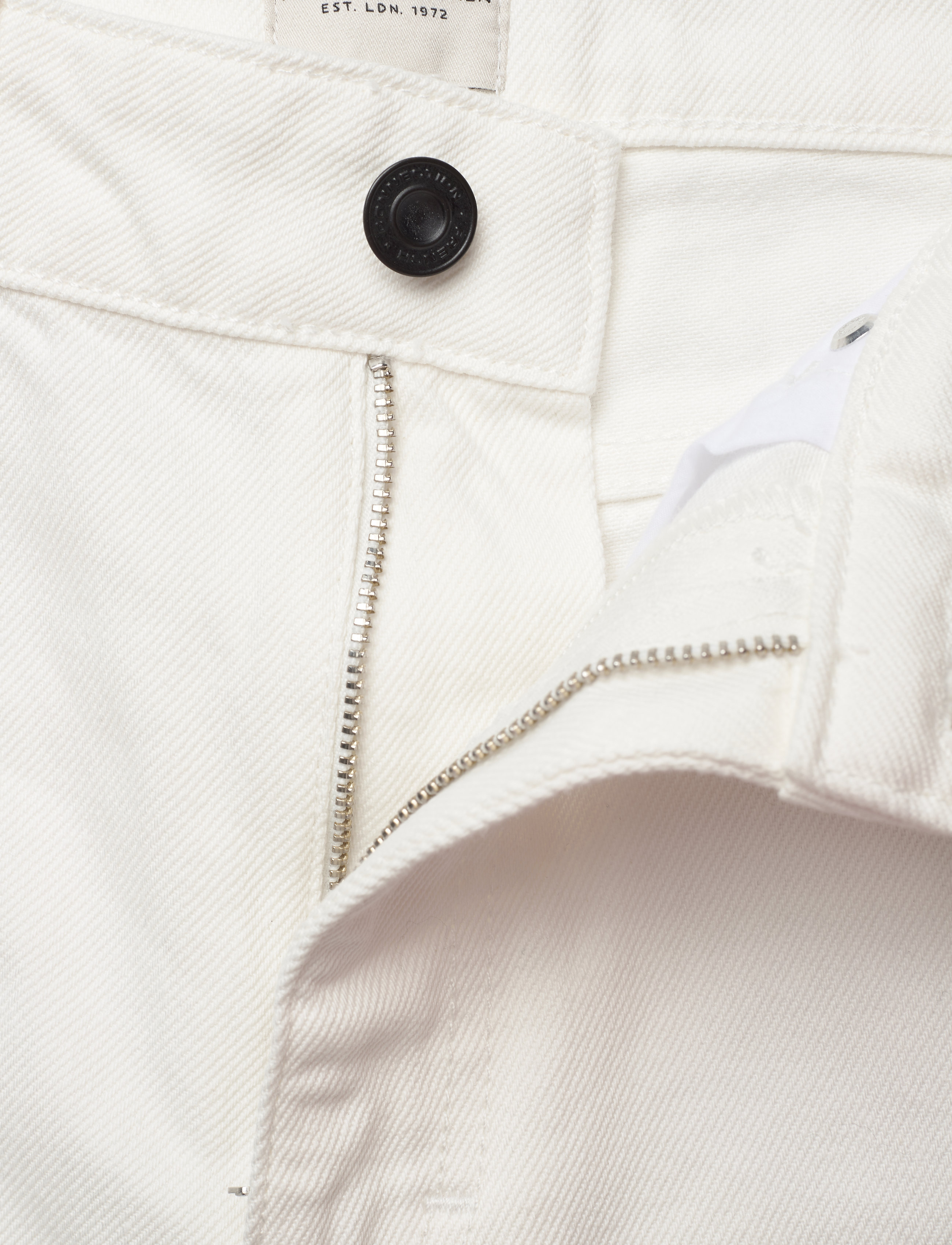 French Connection - PALMIRA DENIM HW STRT LG JEAN - summer white - 3