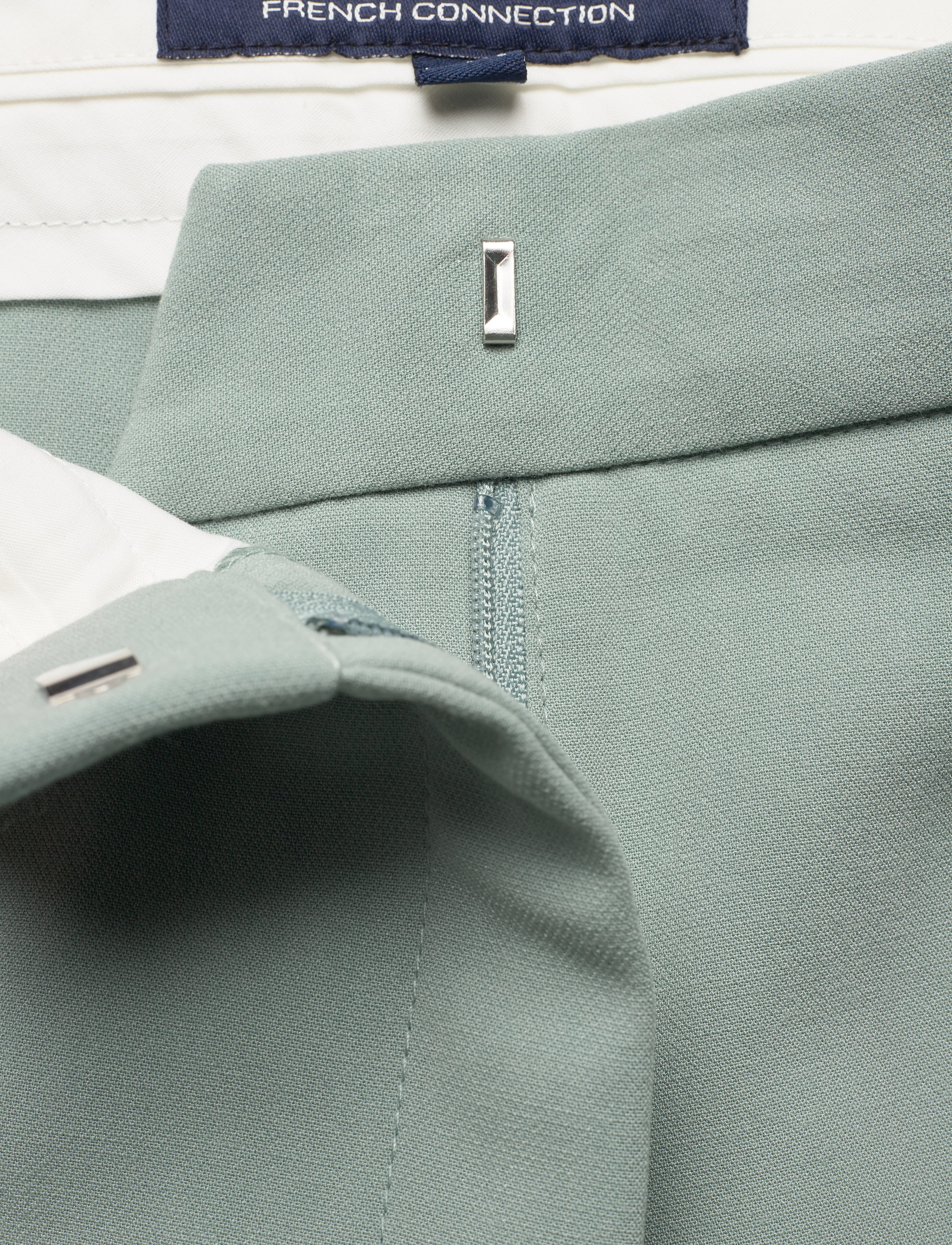 French Connection - BOH WHISPER TAILORED TROUSERS - silver blue - 3