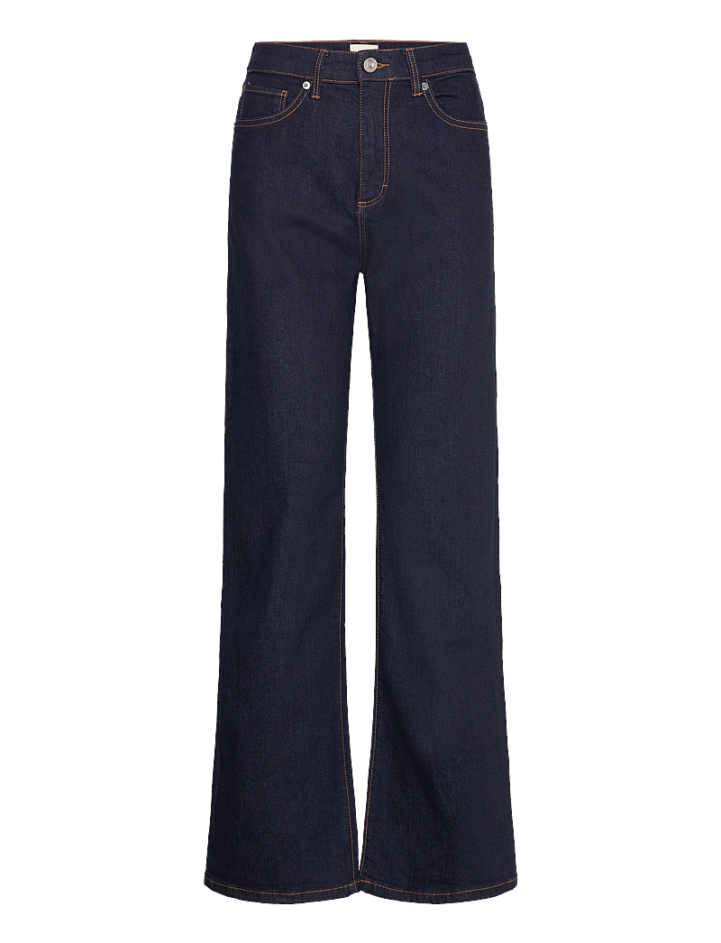 French Connection - STRETCH WIDE FLARE DENIM - jeans évasés - clean indigo - 0
