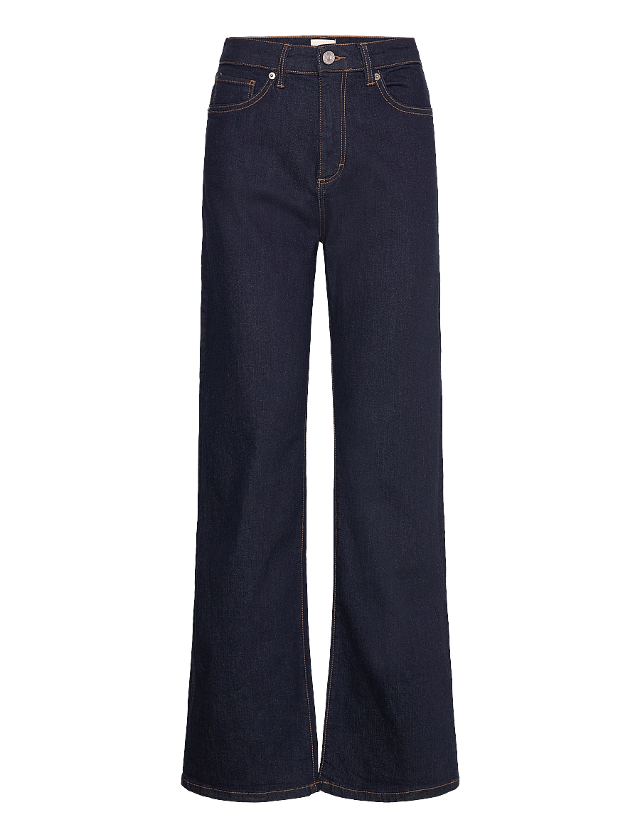 French Connection - STRETCH WIDE FLARE DENIM - flared jeans - clean indigo - 0