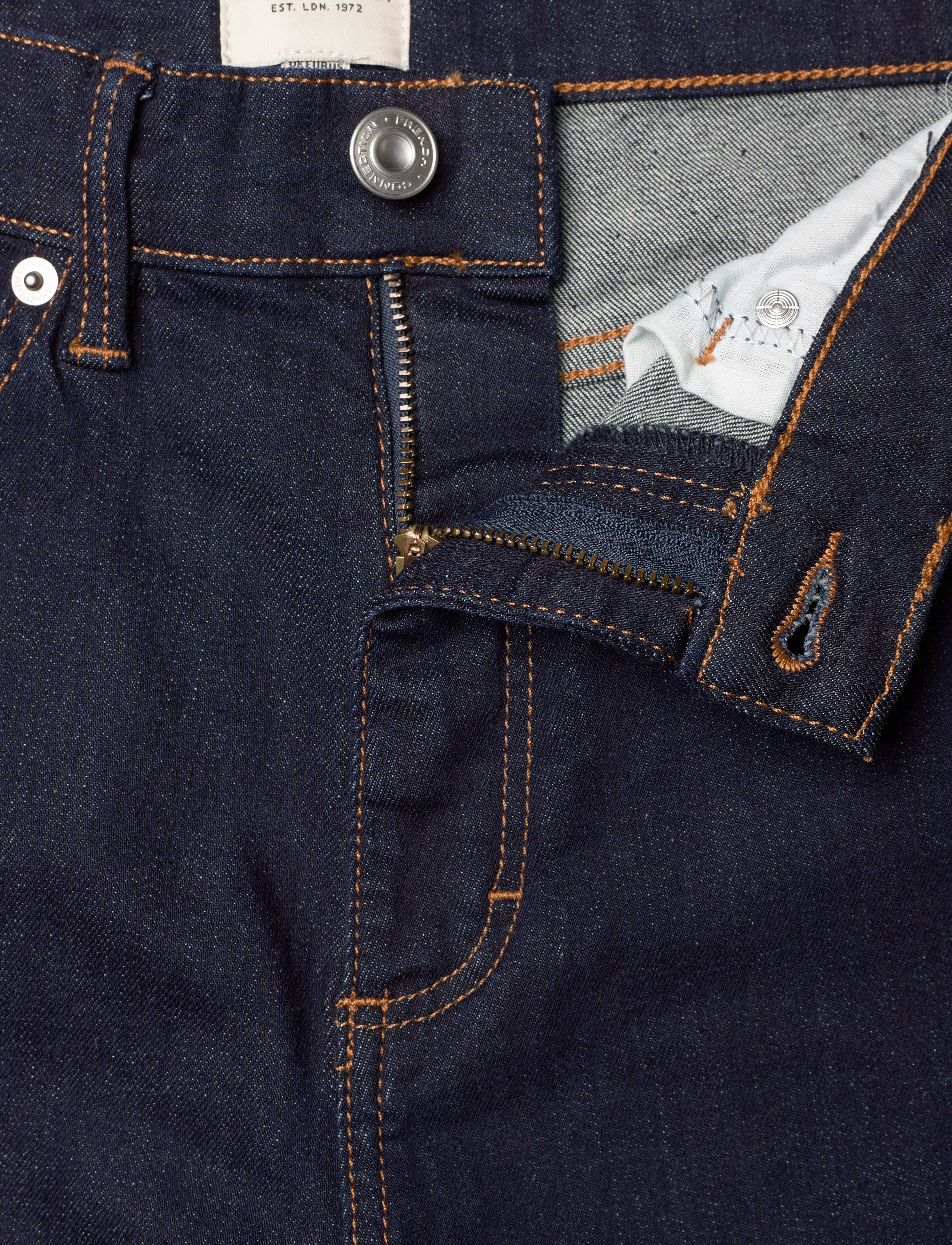 French Connection - STRETCH WIDE FLARE DENIM - schlaghosen - clean indigo - 5
