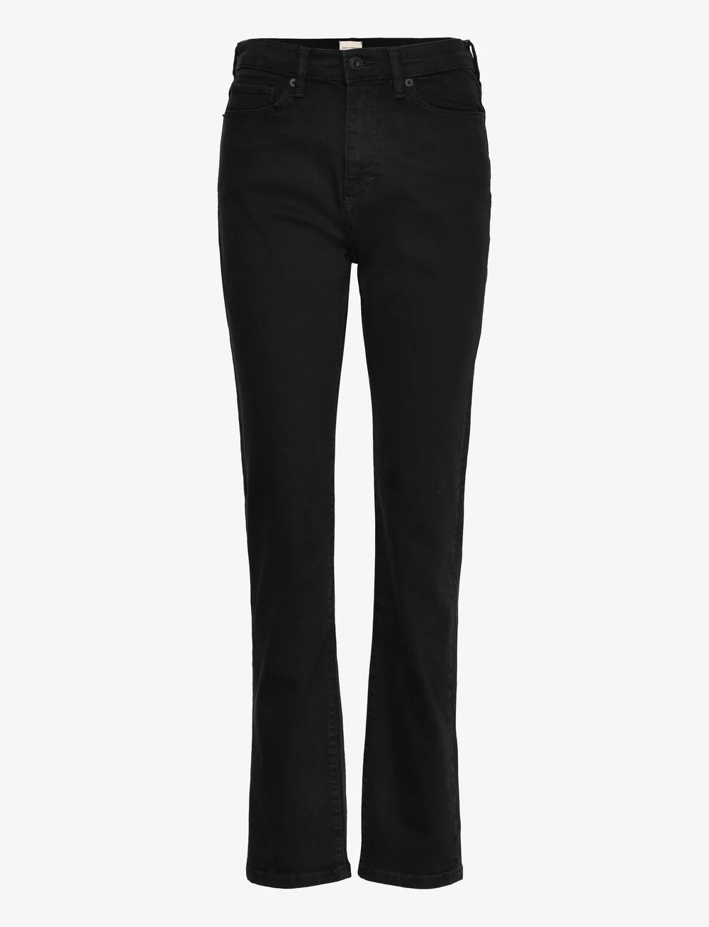 French Connection - STRETCH CIGARETTE FULL LNG DNM - raka jeans - black - 0