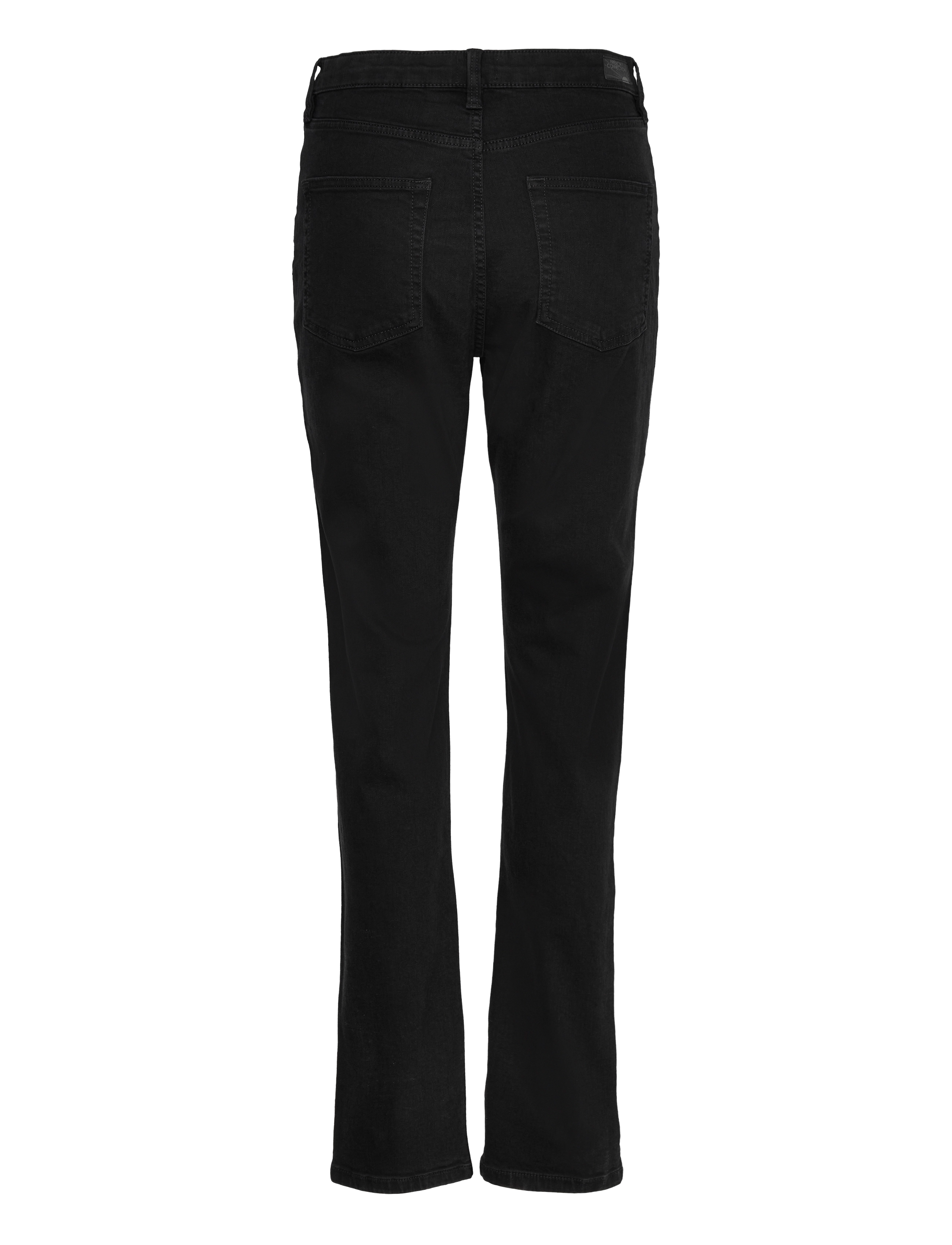 French Connection - STRETCH CIGARETTE FULL LNG DNM - straight jeans - black - 2