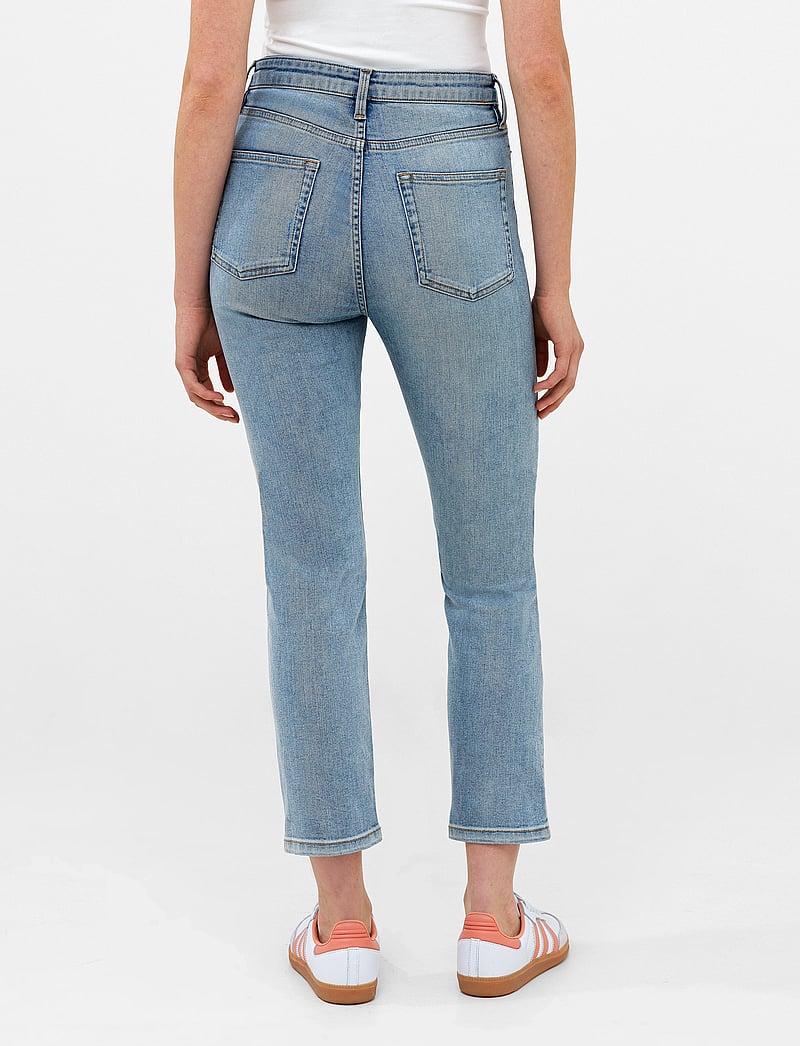 French Connection - STRETCH CIGARETTE ANKLE DENIM - raka jeans - bleach wash - 4