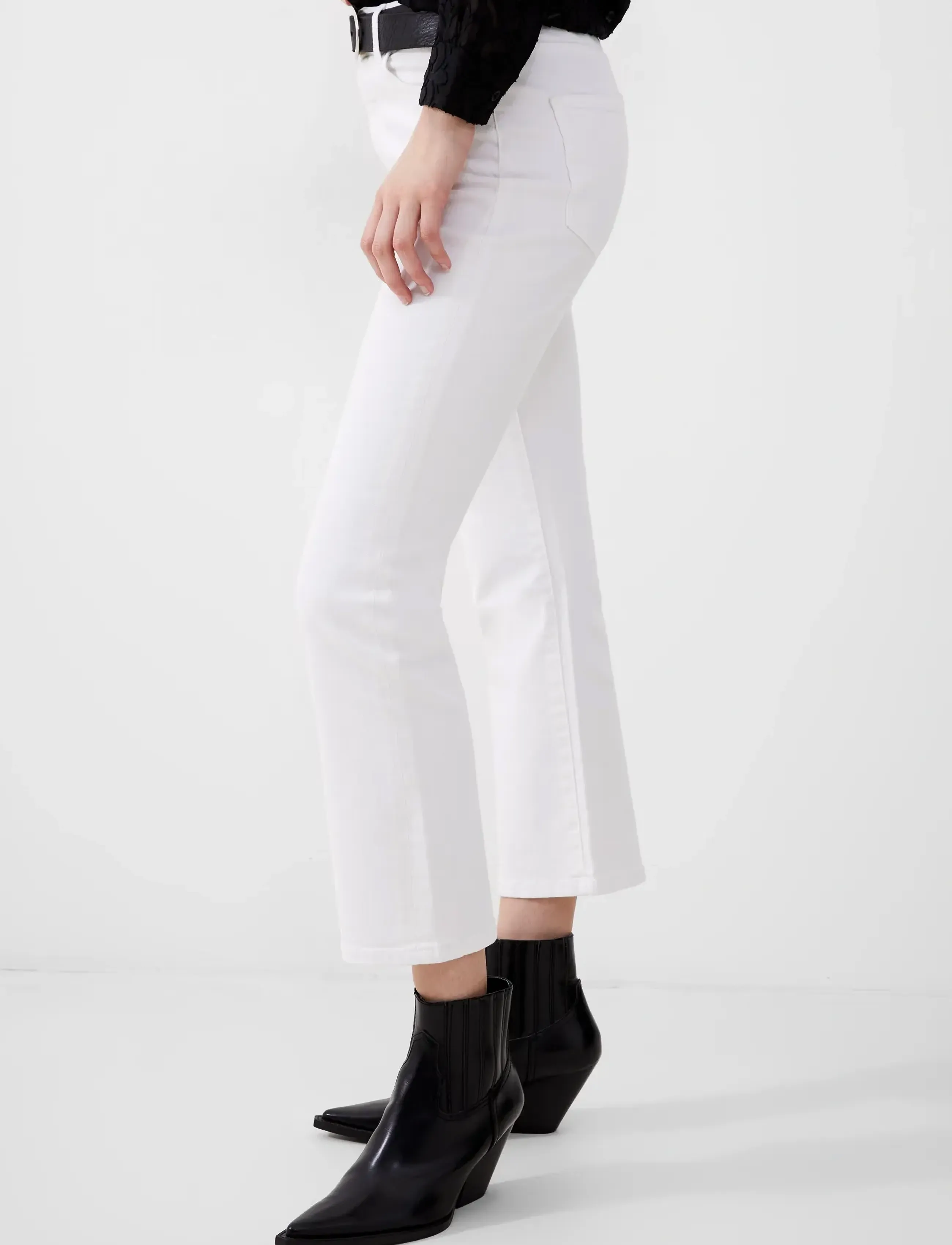 French Connection - STRETCH ANKLE BOOT CUT JEAN - bootcut jeans - white - 2