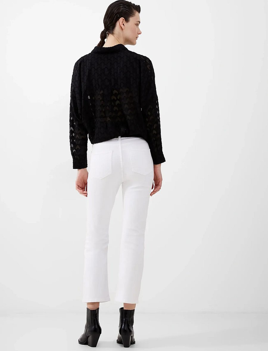 French Connection - STRETCH ANKLE BOOT CUT JEAN - bootcut jeans - white - 3