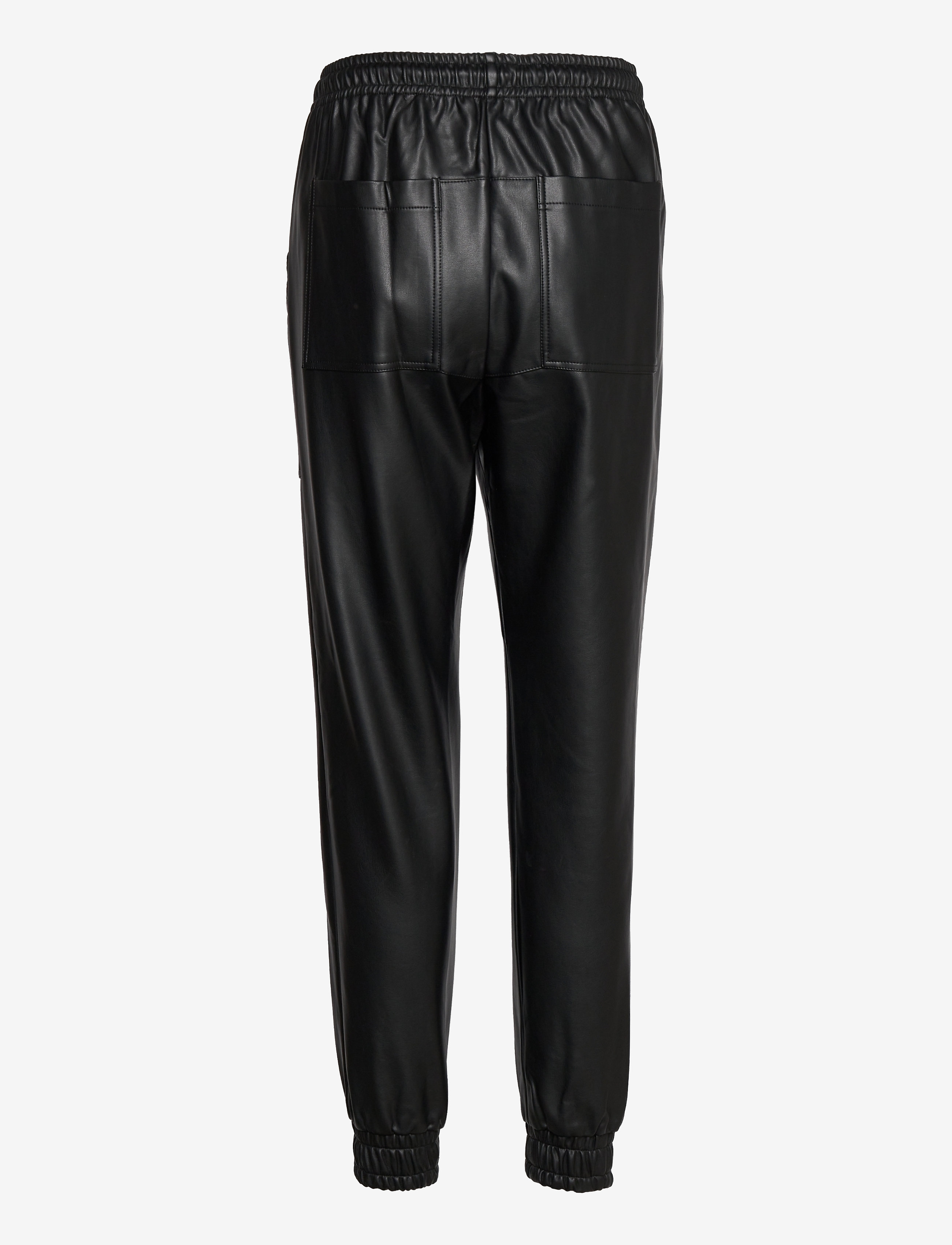 French Connection - CROLENDA PU JOGGER - black - 2
