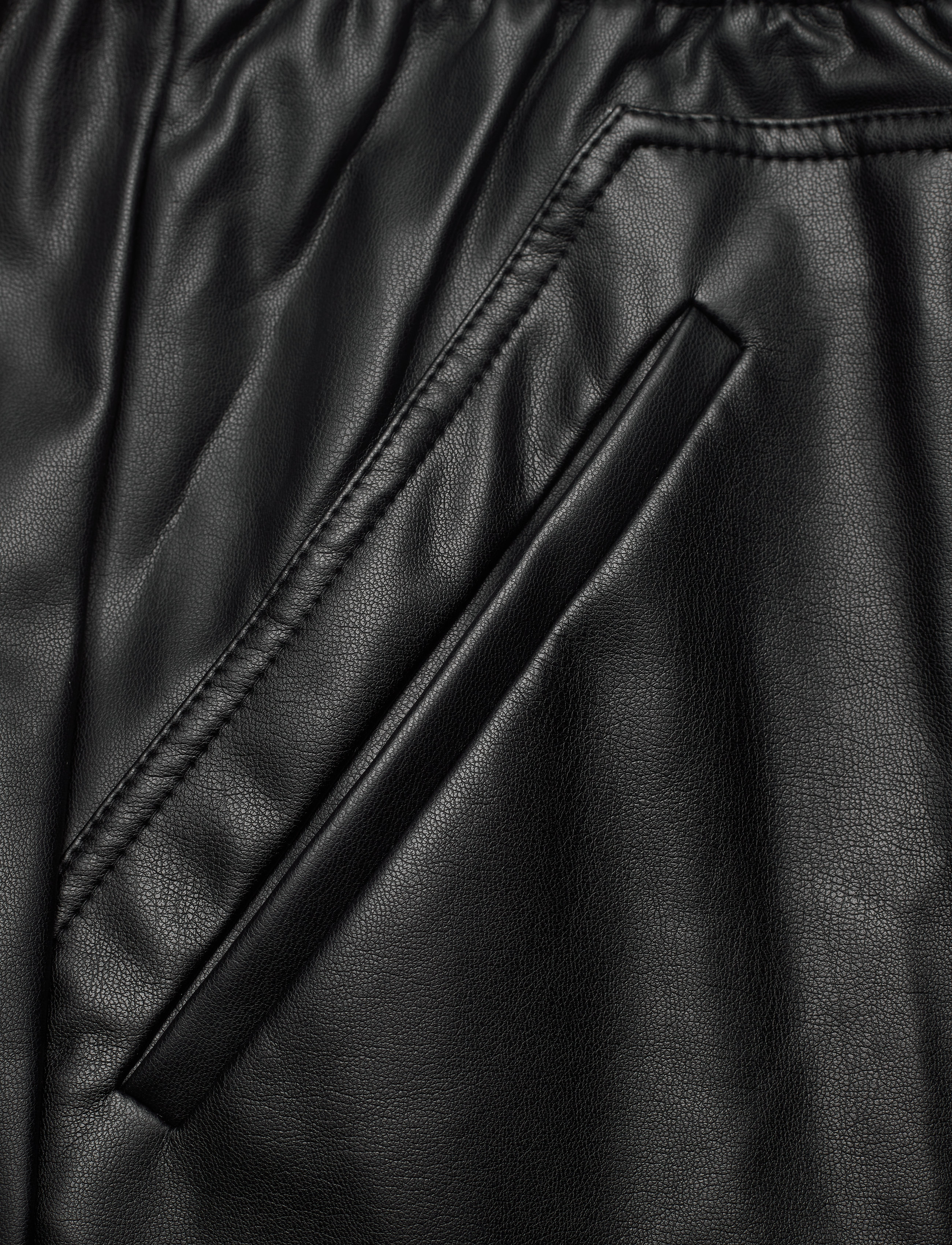 French Connection - CROLENDA PU JOGGER - black - 4