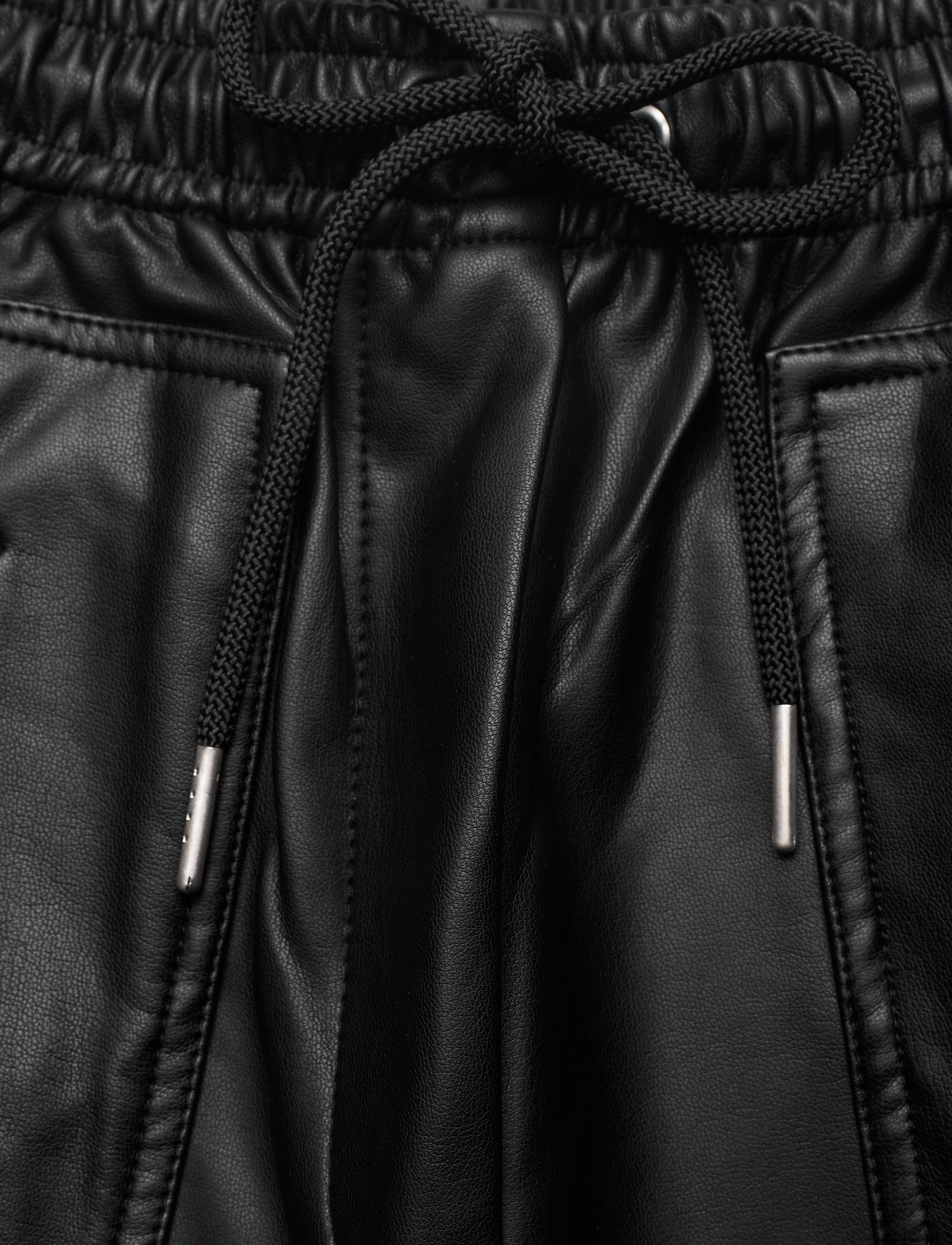 French Connection - CROLENDA PU JOGGER - black - 5