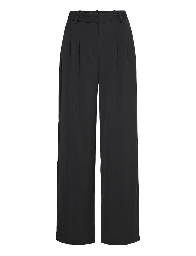 French Connection - HARRIE SUITING TROUSER - kostymbyxor - blackout - 0