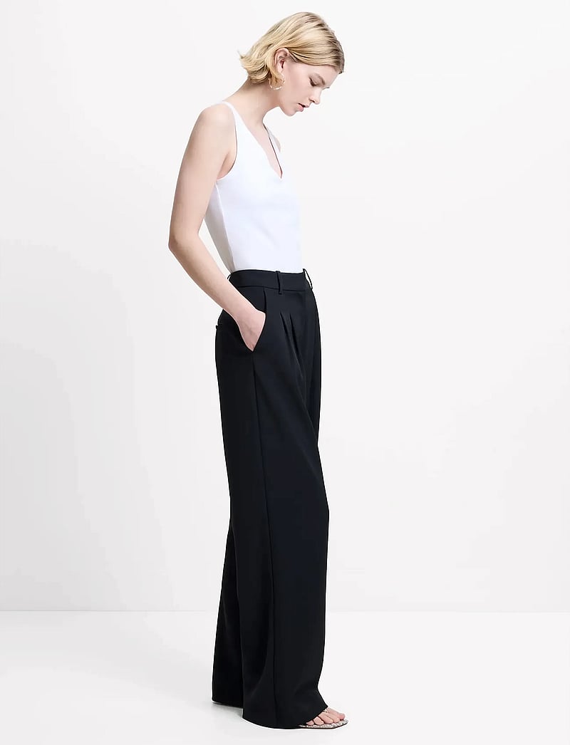 French Connection - HARRIE SUITING TROUSER - pantalons - blackout - 3