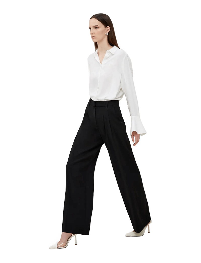 French Connection - HARRIE SUITING TROUSER - kostymbyxor - blackout - 2