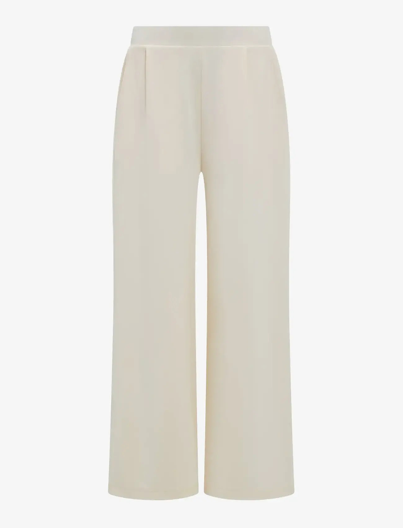 French Connection - WREN WIDE LEG TRSR - bukser med brede ben - porcelain cream - 1