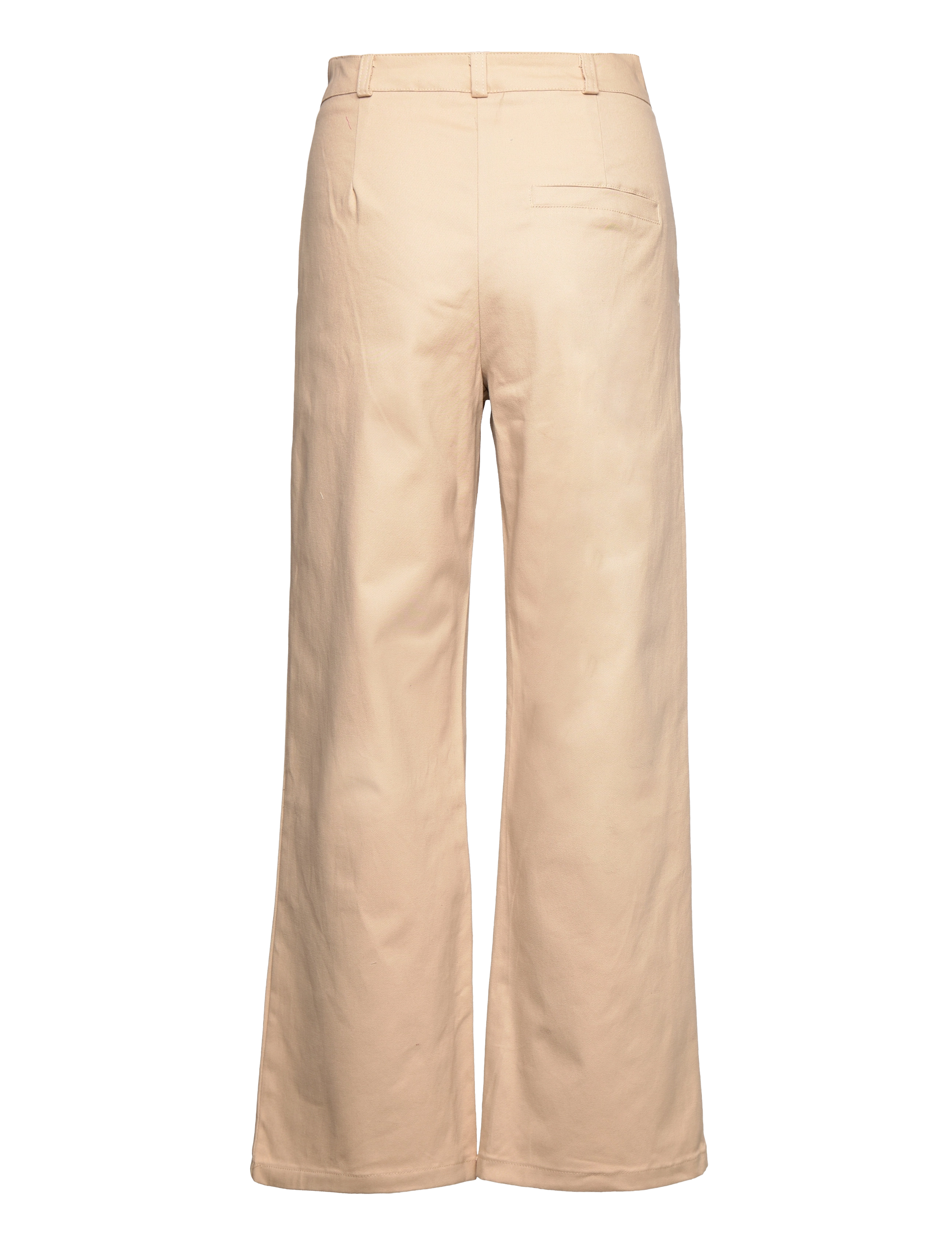 French Connection - HIGH WAIST PLEAT FRONT - stone - 1