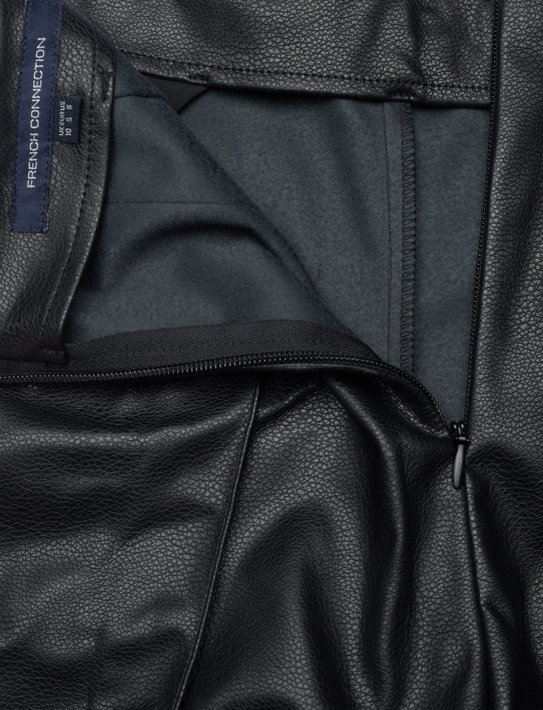 French connection hot sale leather trousers