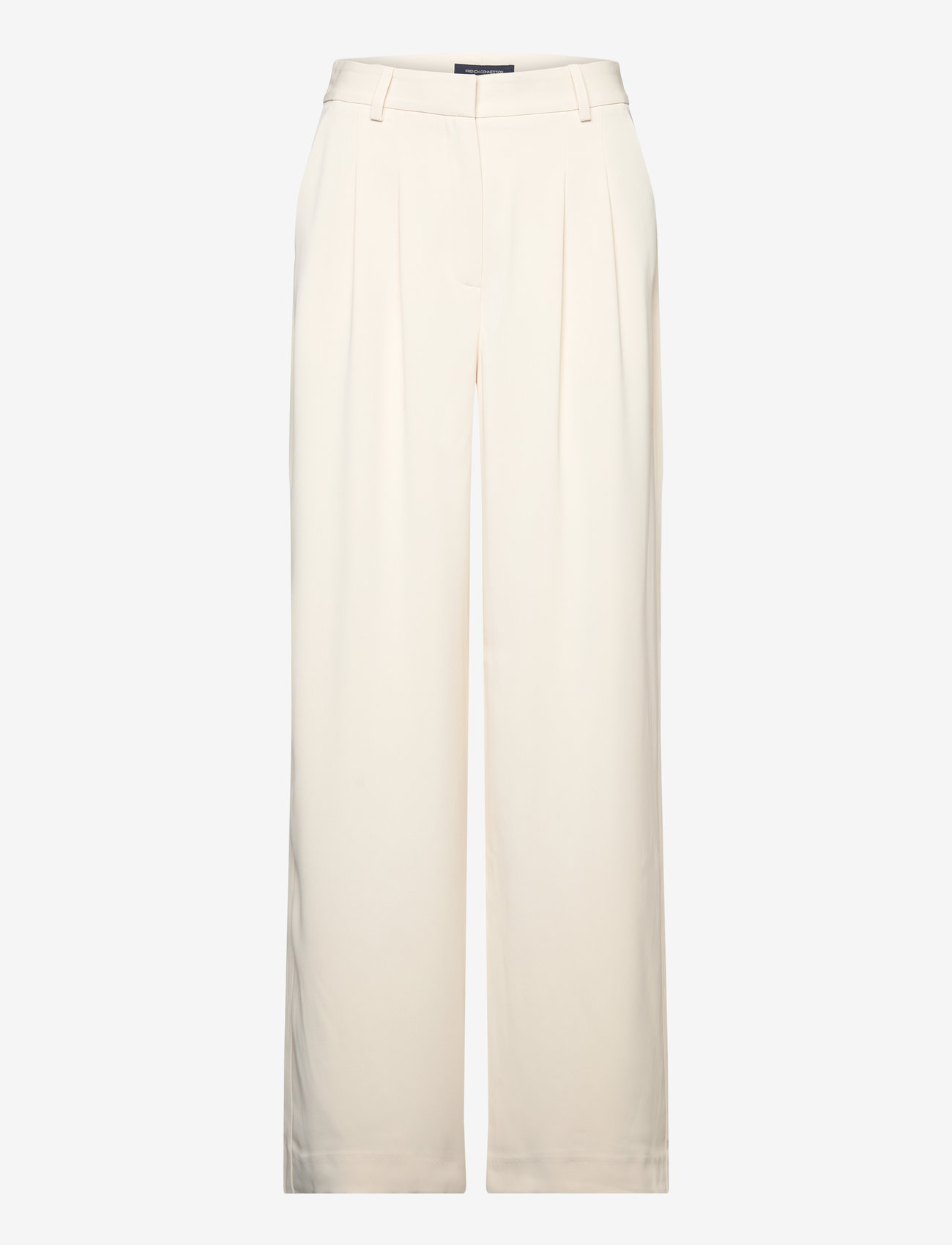 French Connection - HARRY SUITING TROUSERS - classic cream - 0