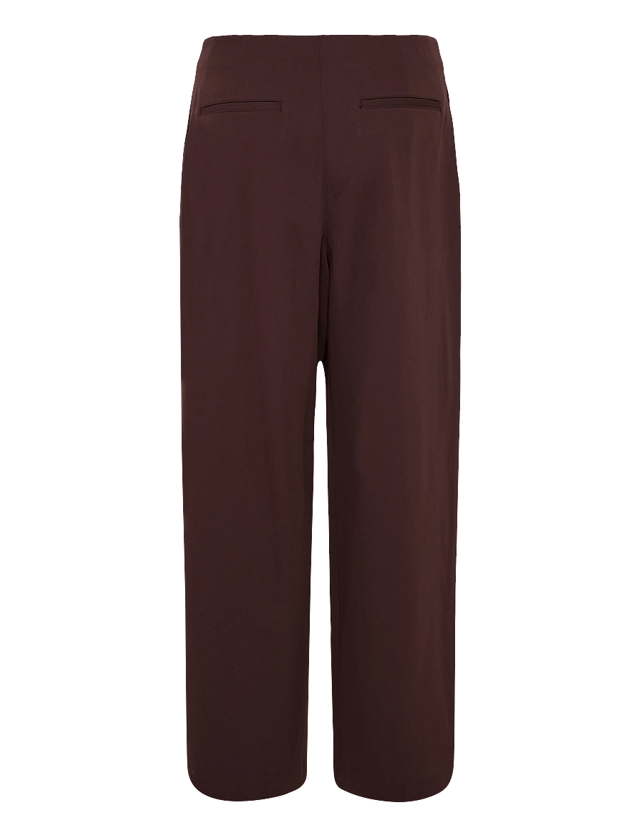 French Connection - RENA PLEATED TROUSER - pantalons habillés - cherry liqueur - 1